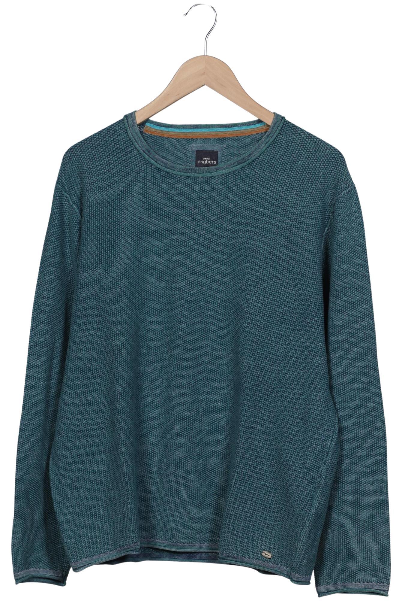 

engbers Herren Pullover, türkis, Gr. 54