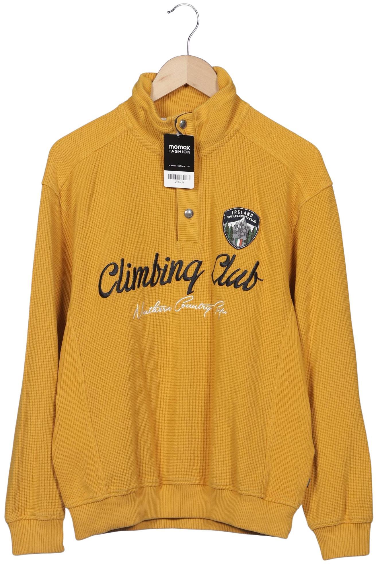 

engbers Herren Pullover, gelb, Gr. 52