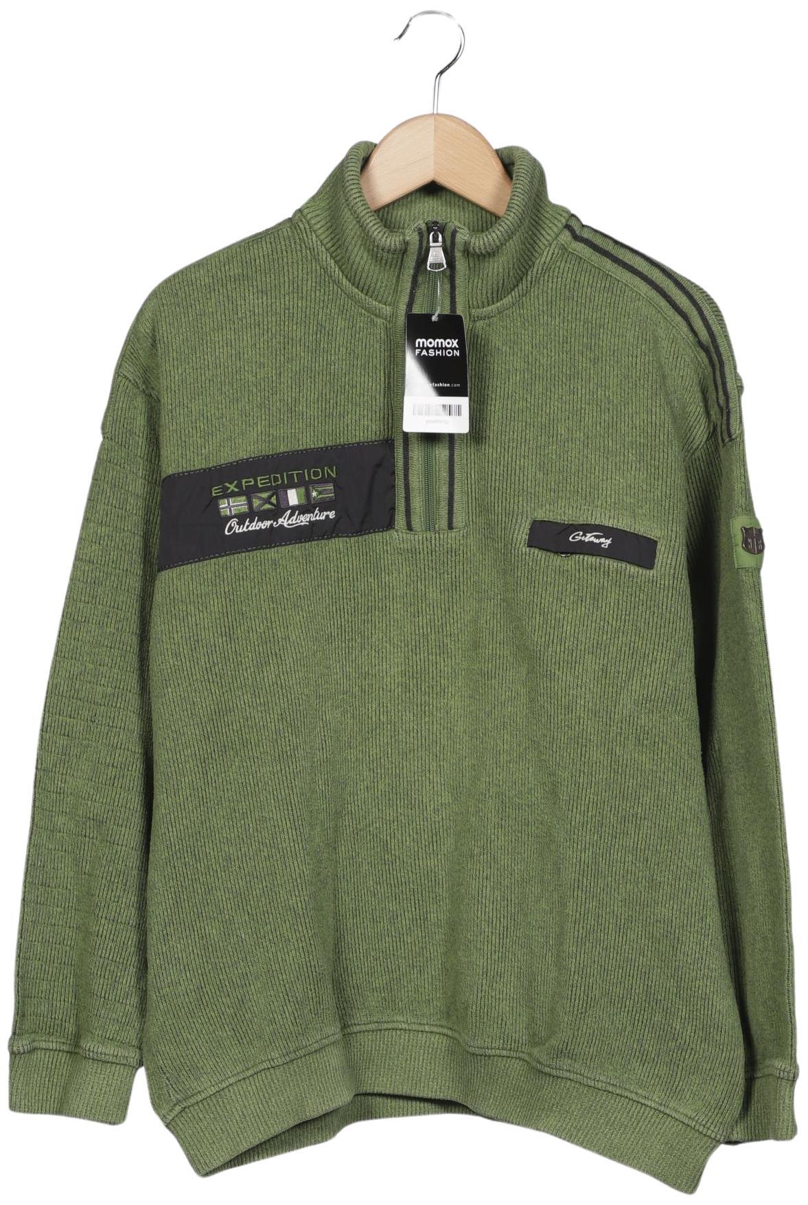 

engbers Herren Pullover, grün, Gr. 54