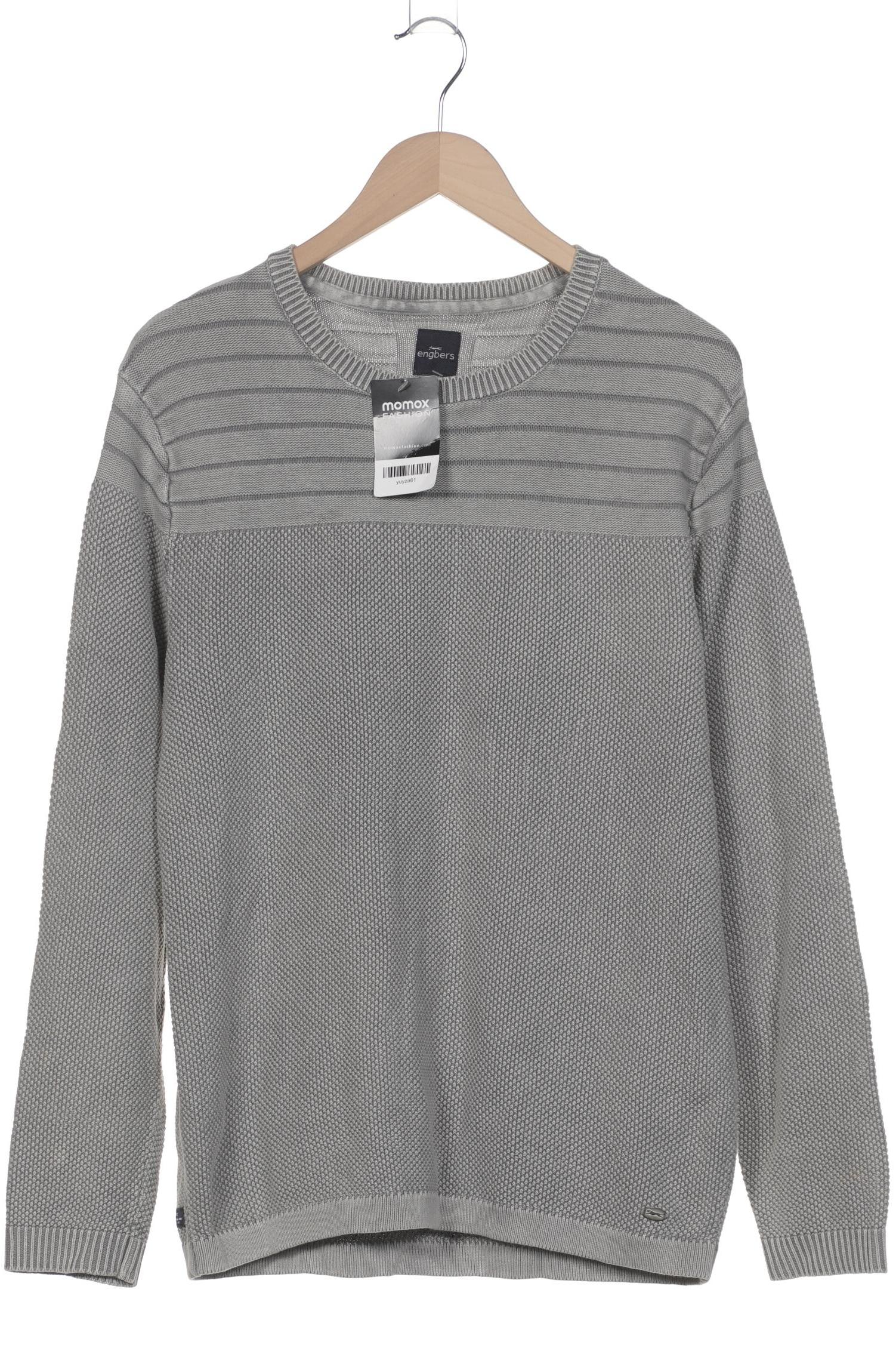 

engbers Herren Pullover, grau, Gr. 52