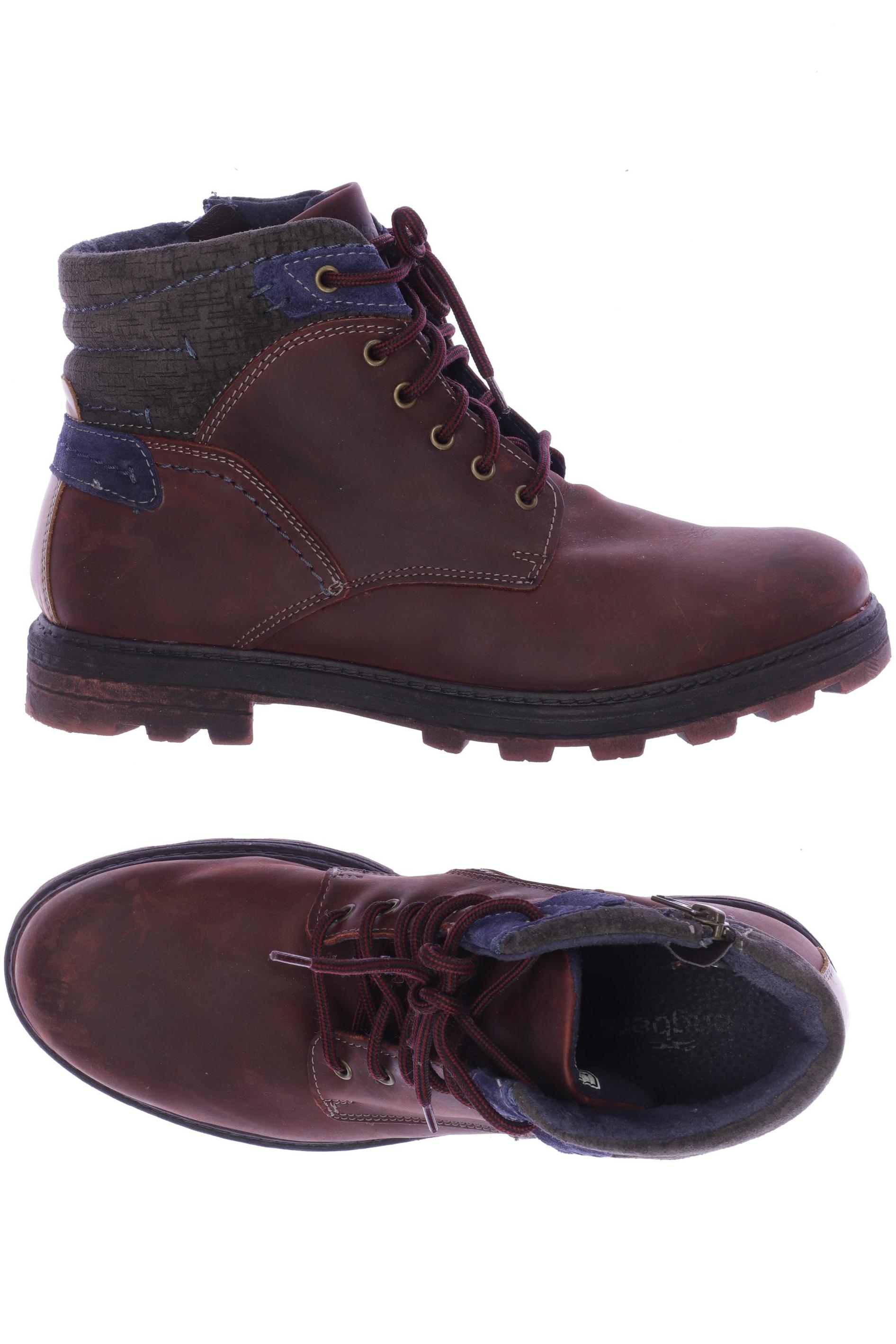 

engbers Herren Stiefel, bordeaux, Gr. 41