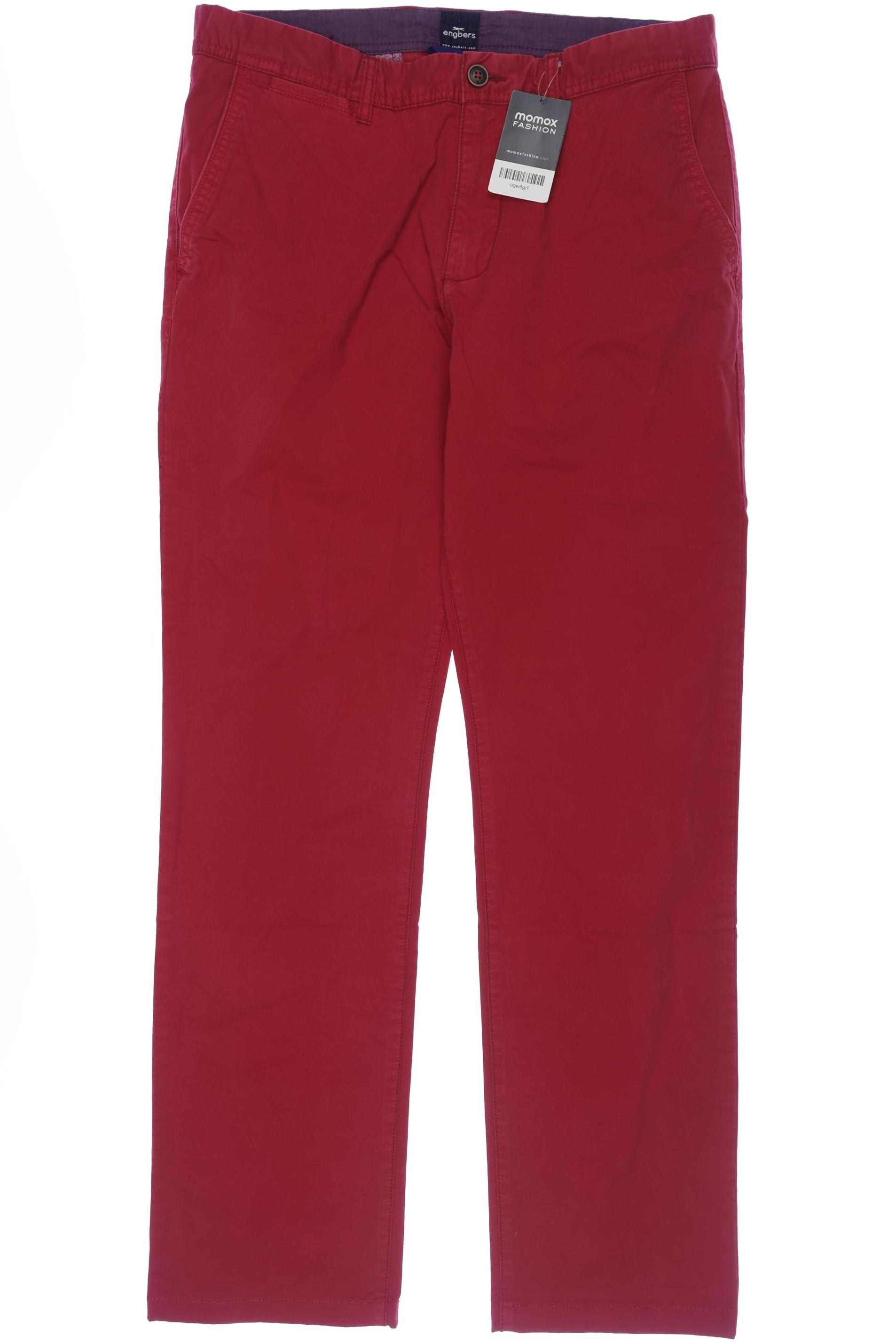 

engbers Herren Stoffhose, rot, Gr. 50