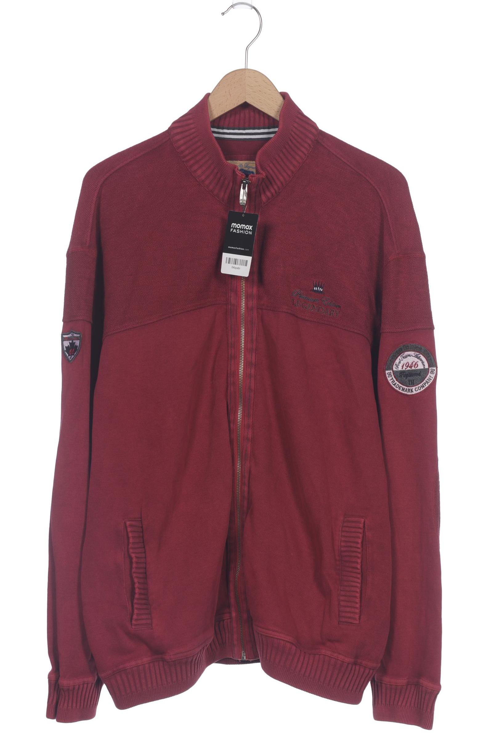 

engbers Herren Strickjacke, bordeaux, Gr. 56