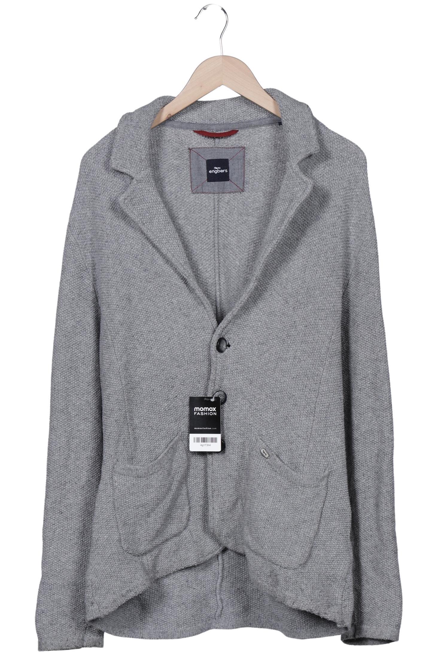 

engbers Herren Strickjacke, grau, Gr. 56