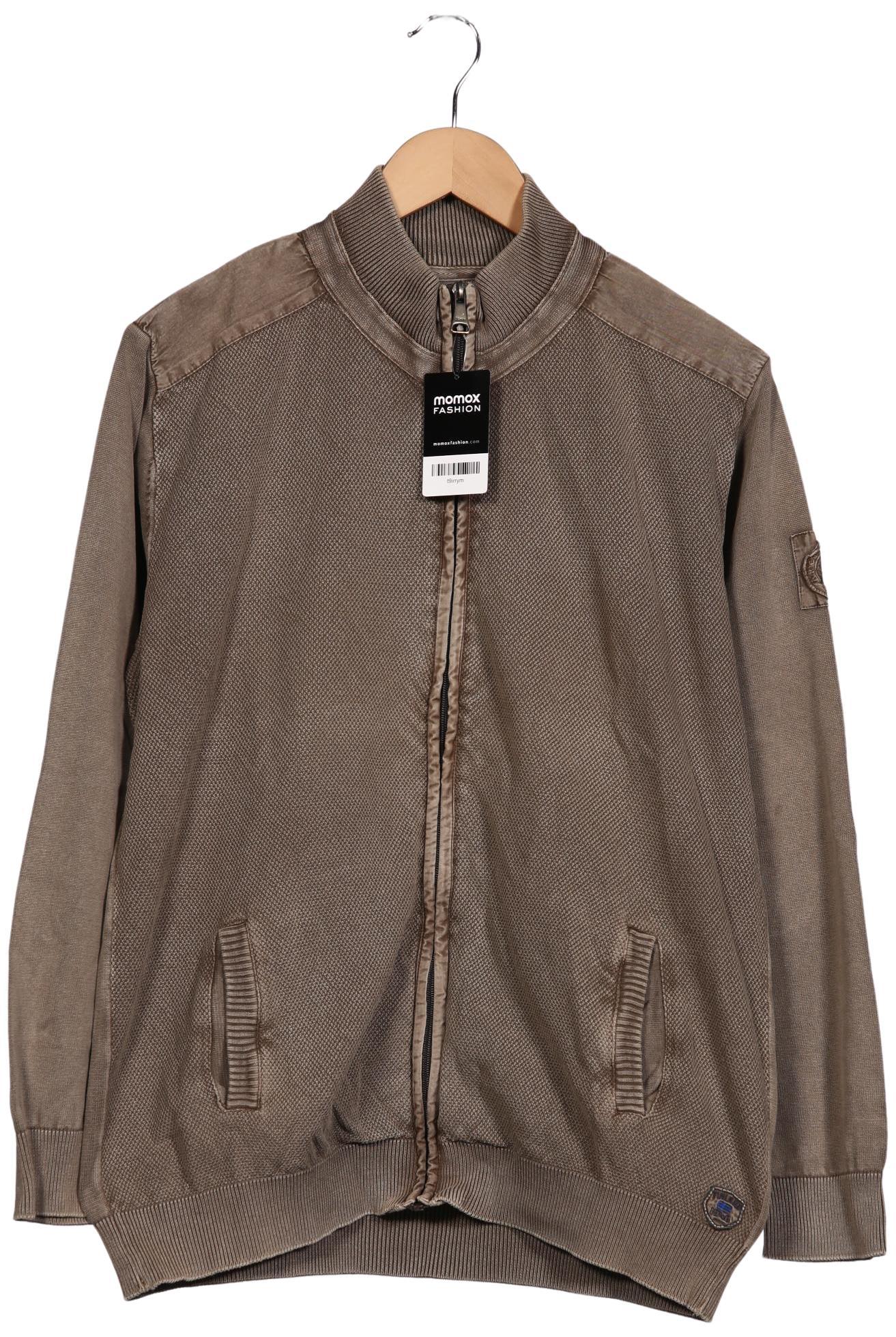 

engbers Herren Strickjacke, braun, Gr. 50