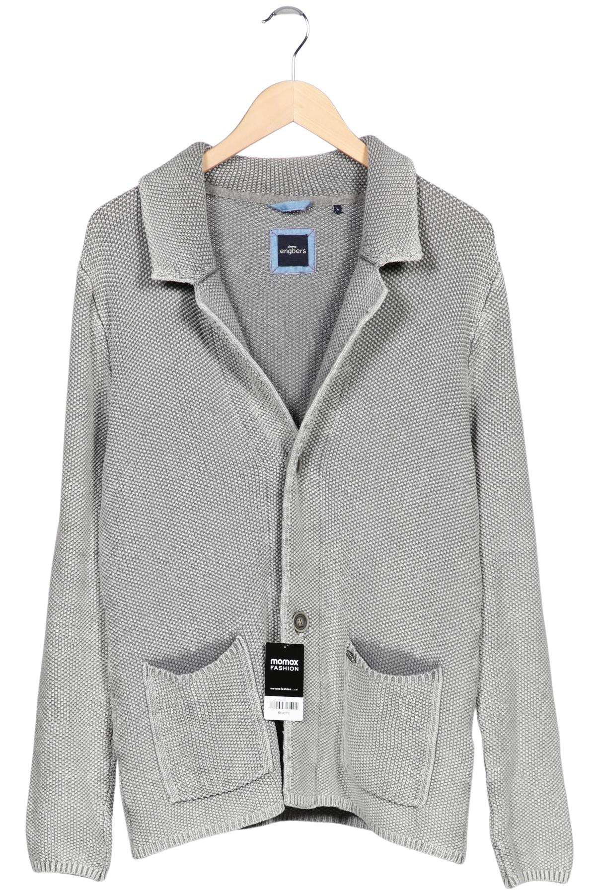 

engbers Herren Strickjacke, grau, Gr. 52