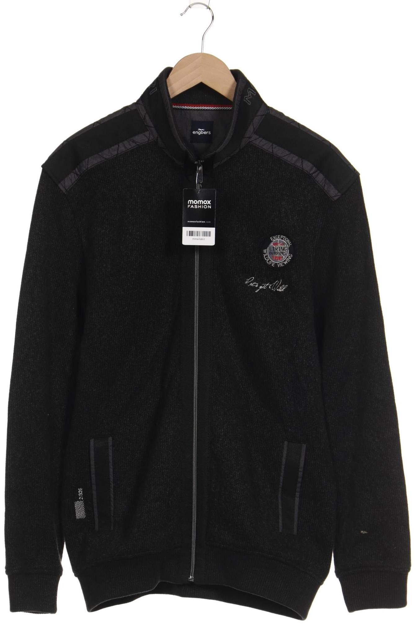 

engbers Herren Strickjacke, grau, Gr. 54