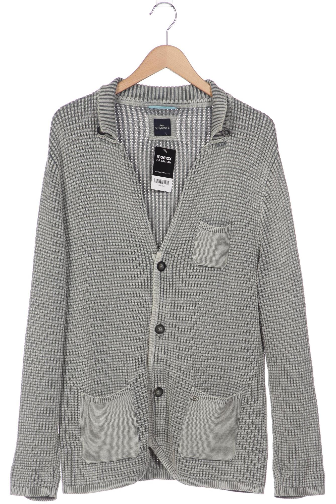 

engbers Herren Strickjacke, grau, Gr. 54
