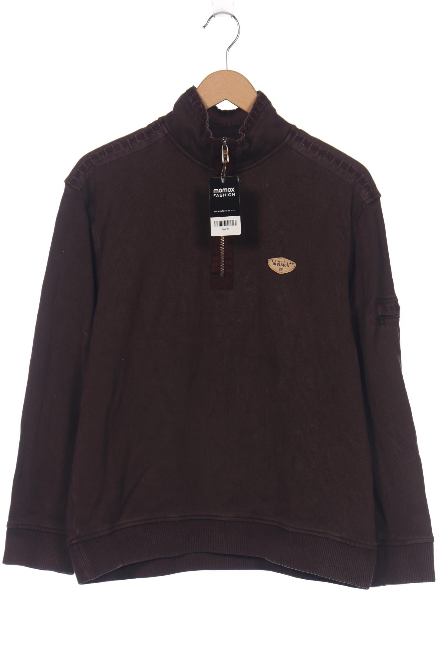 

engbers Herren Strickjacke, braun, Gr. 52