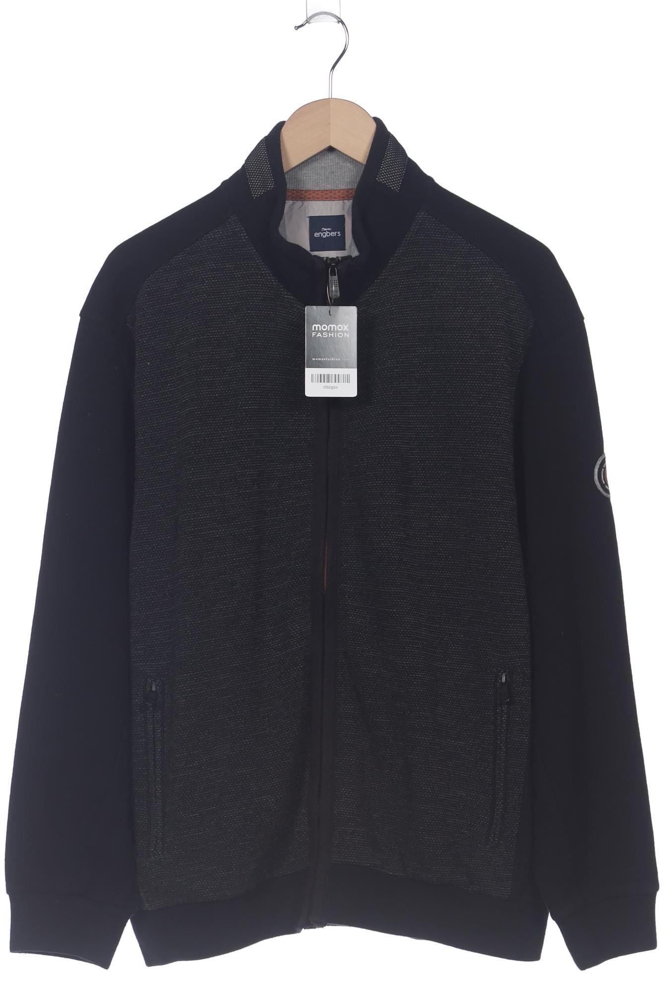 

engbers Herren Strickjacke, schwarz, Gr. 54