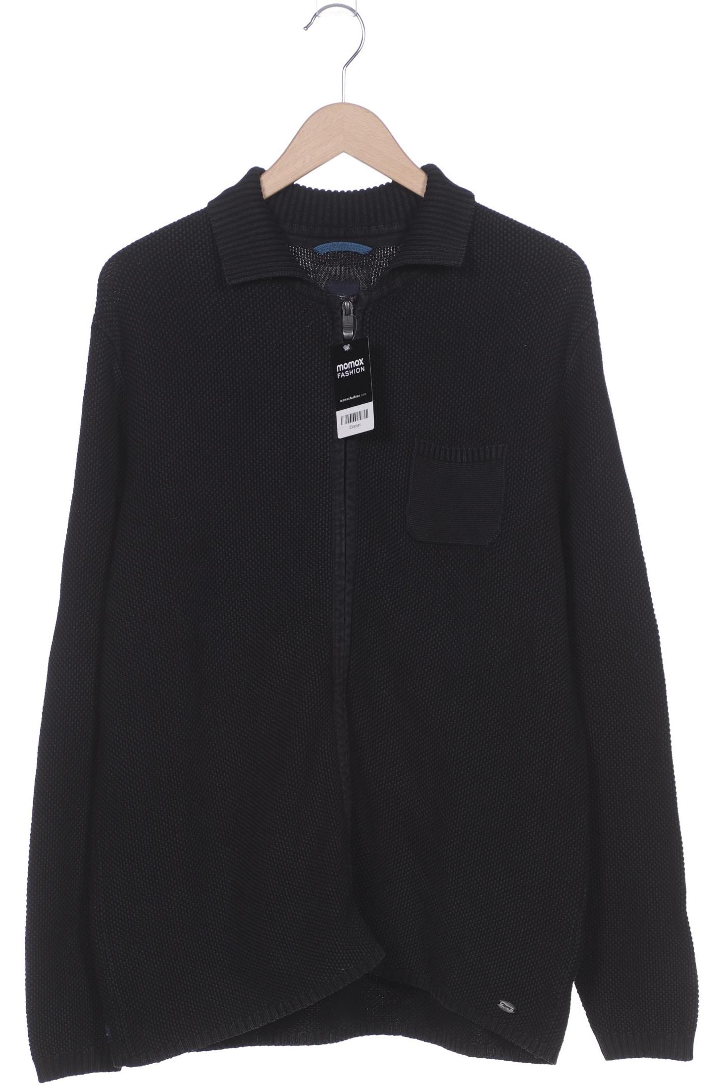 

engbers Herren Strickjacke, schwarz, Gr. 52