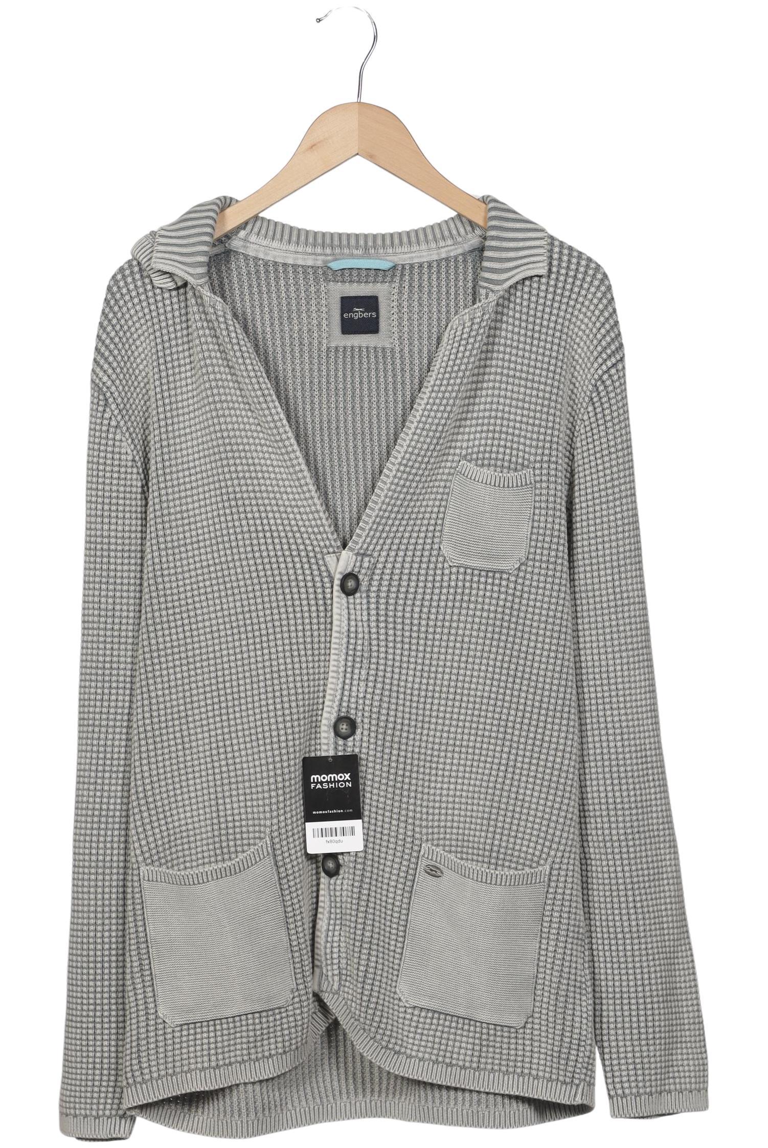 

engbers Herren Strickjacke, grau, Gr. 54