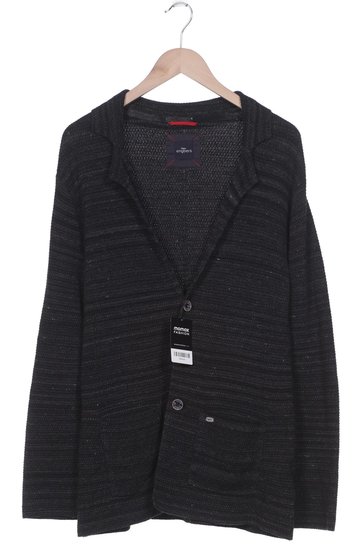 

engbers Herren Strickjacke, schwarz, Gr. 52