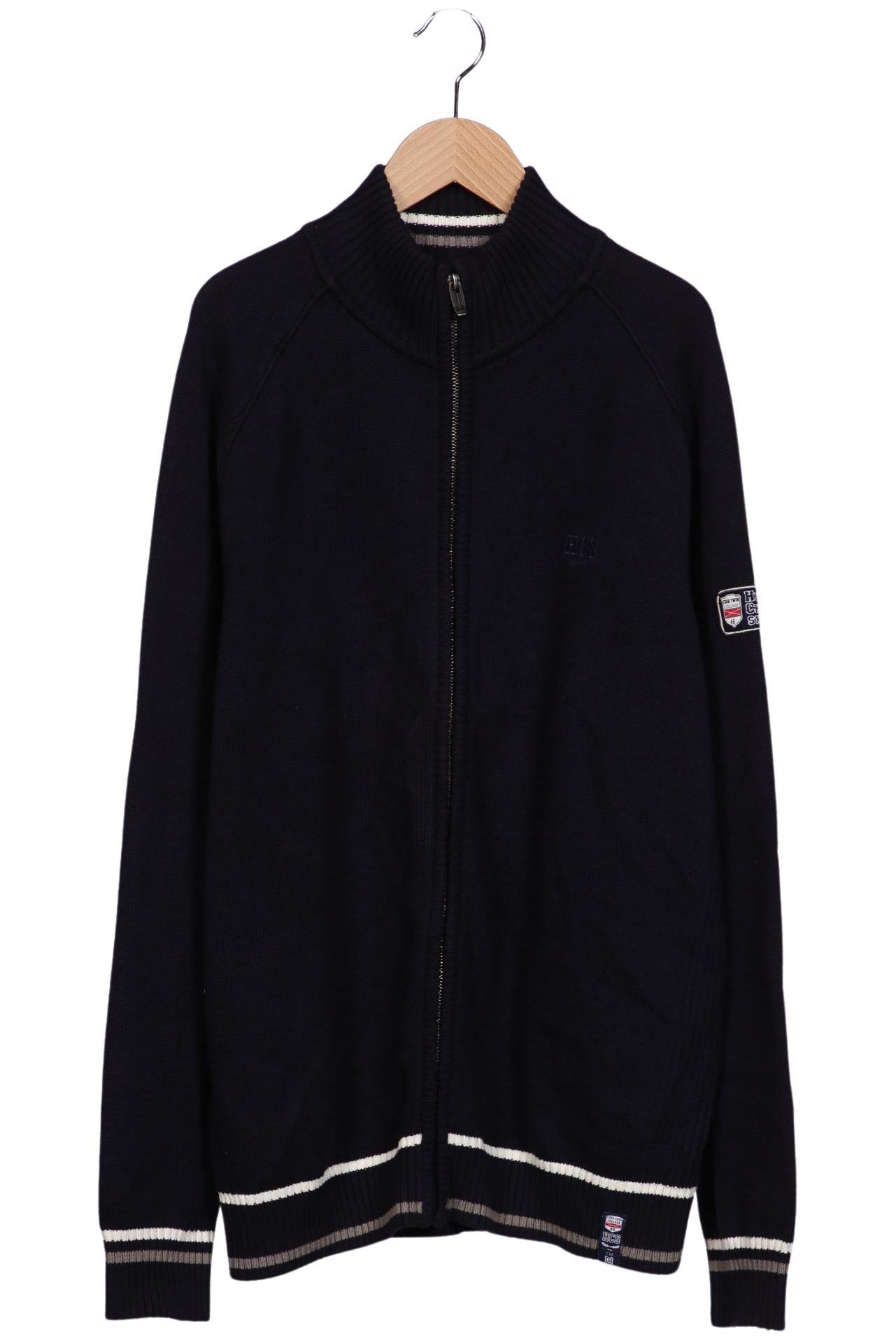 

engbers Herren Strickjacke, marineblau, Gr. 52
