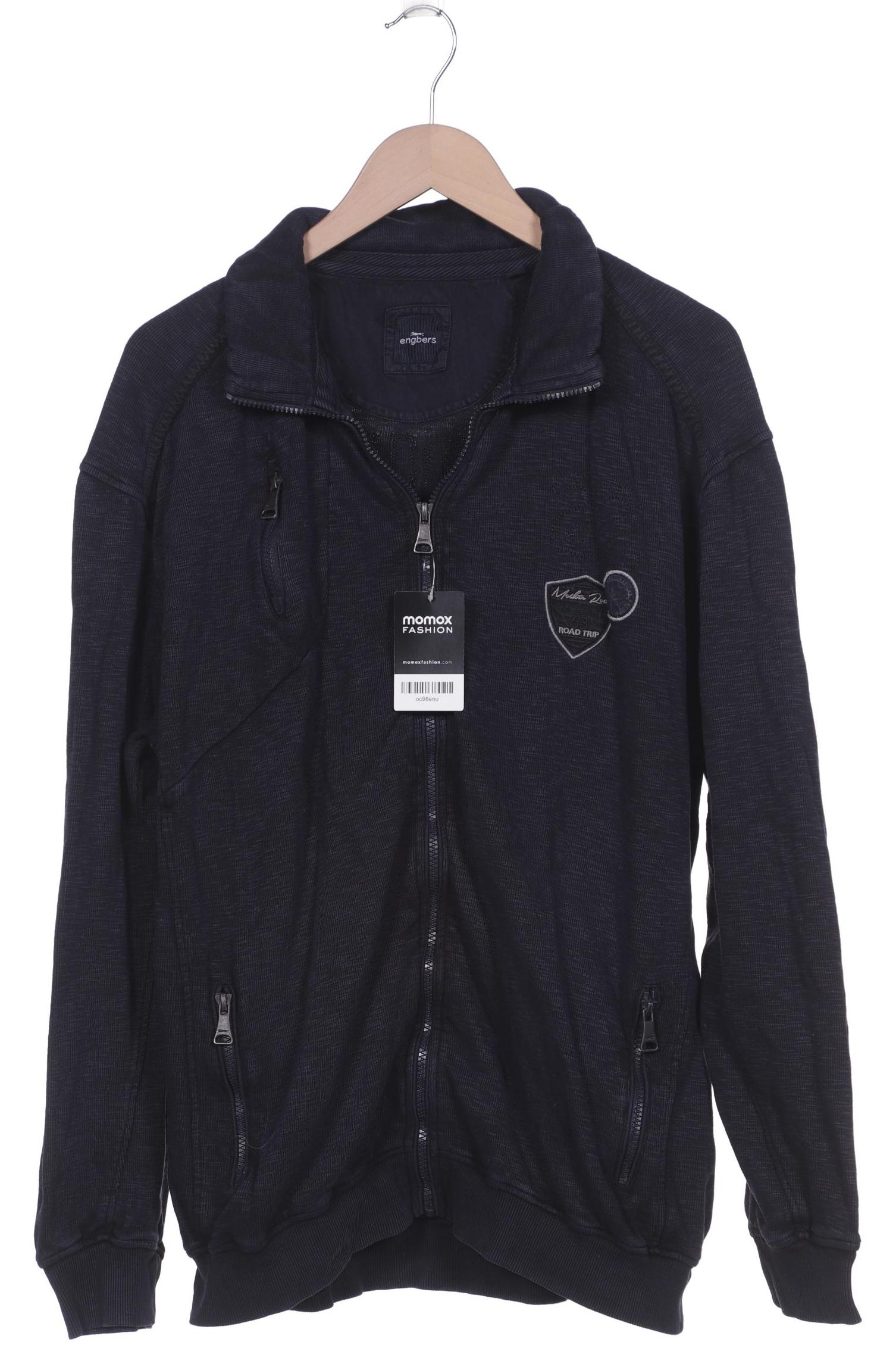 

engbers Herren Strickjacke, marineblau, Gr. 56