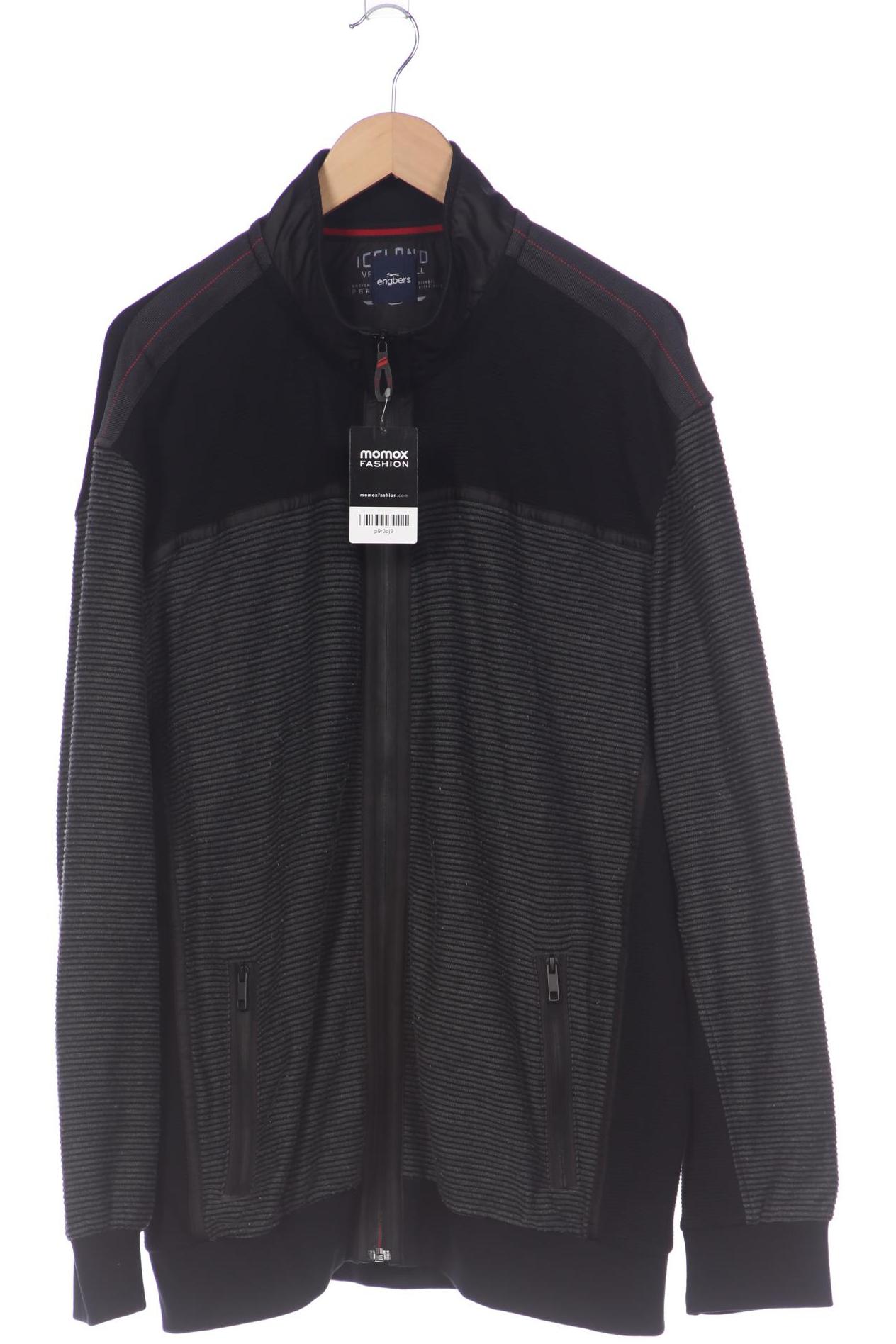 

engbers Herren Strickjacke, schwarz, Gr. 58