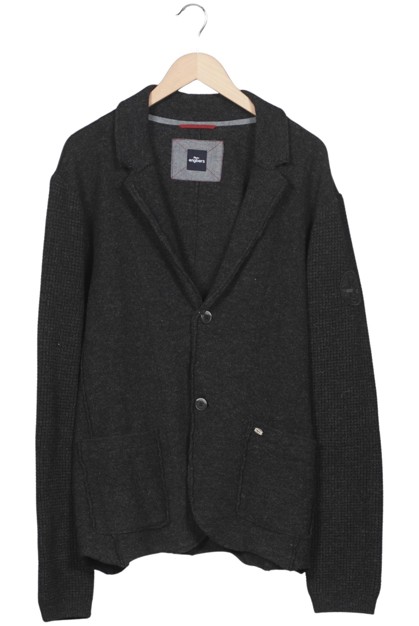 

engbers Herren Strickjacke, grau, Gr. 56