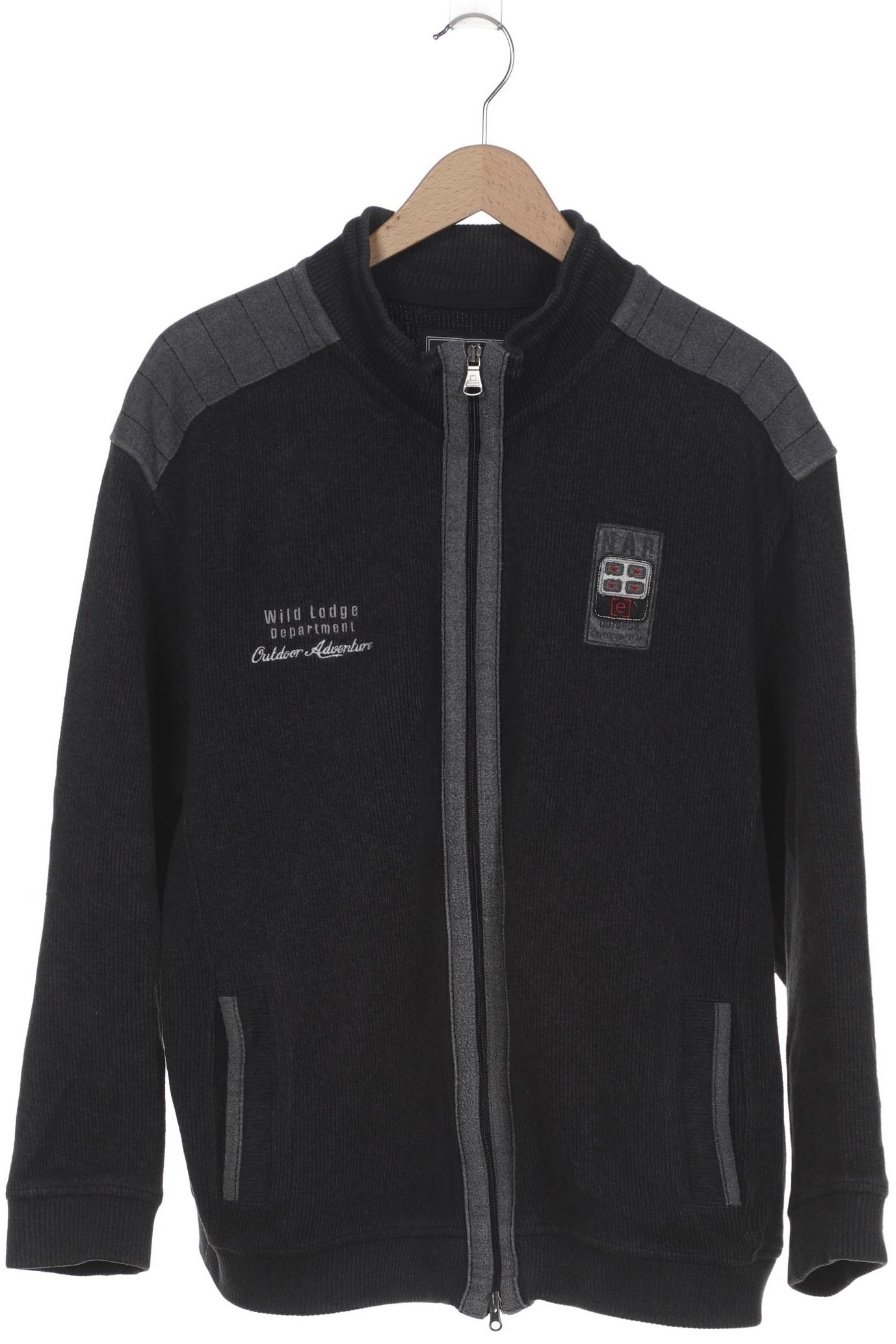 

engbers Herren Strickjacke, schwarz, Gr. 56