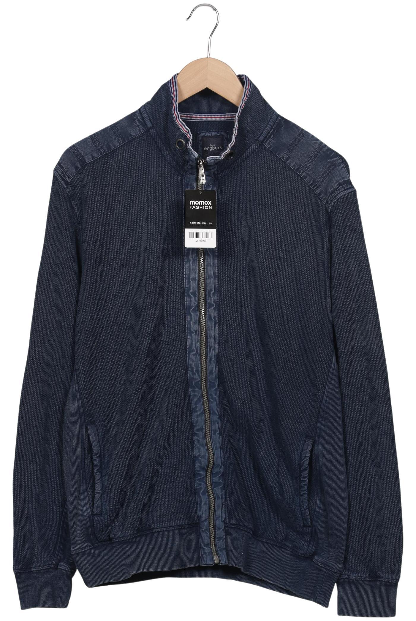 

engbers Herren Strickjacke, marineblau, Gr. 52