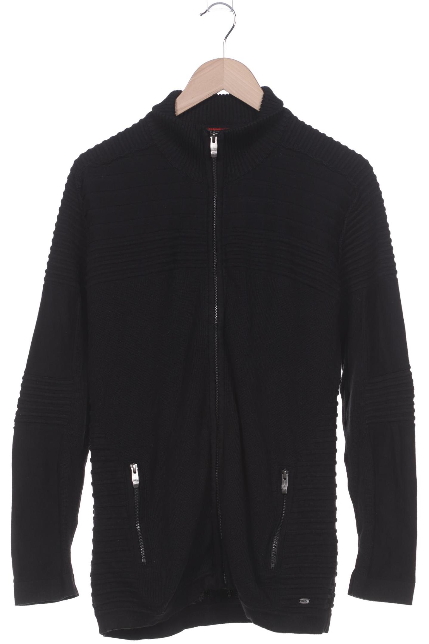 

engbers Herren Strickjacke, schwarz, Gr. 48