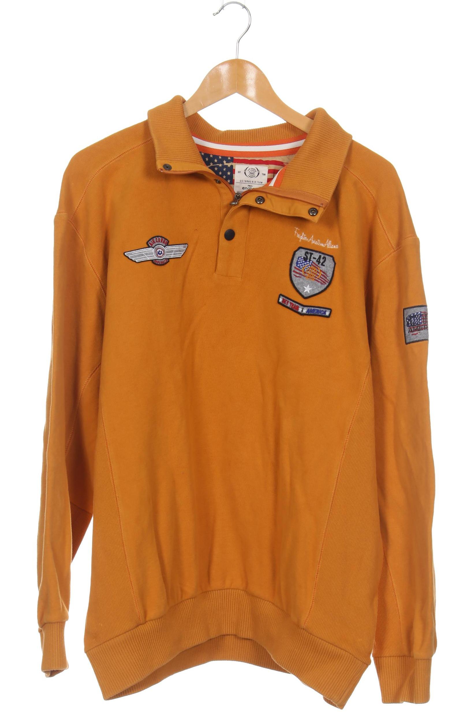 Thumbnail - engbers Herren Sweatshirt, orange, Gr.