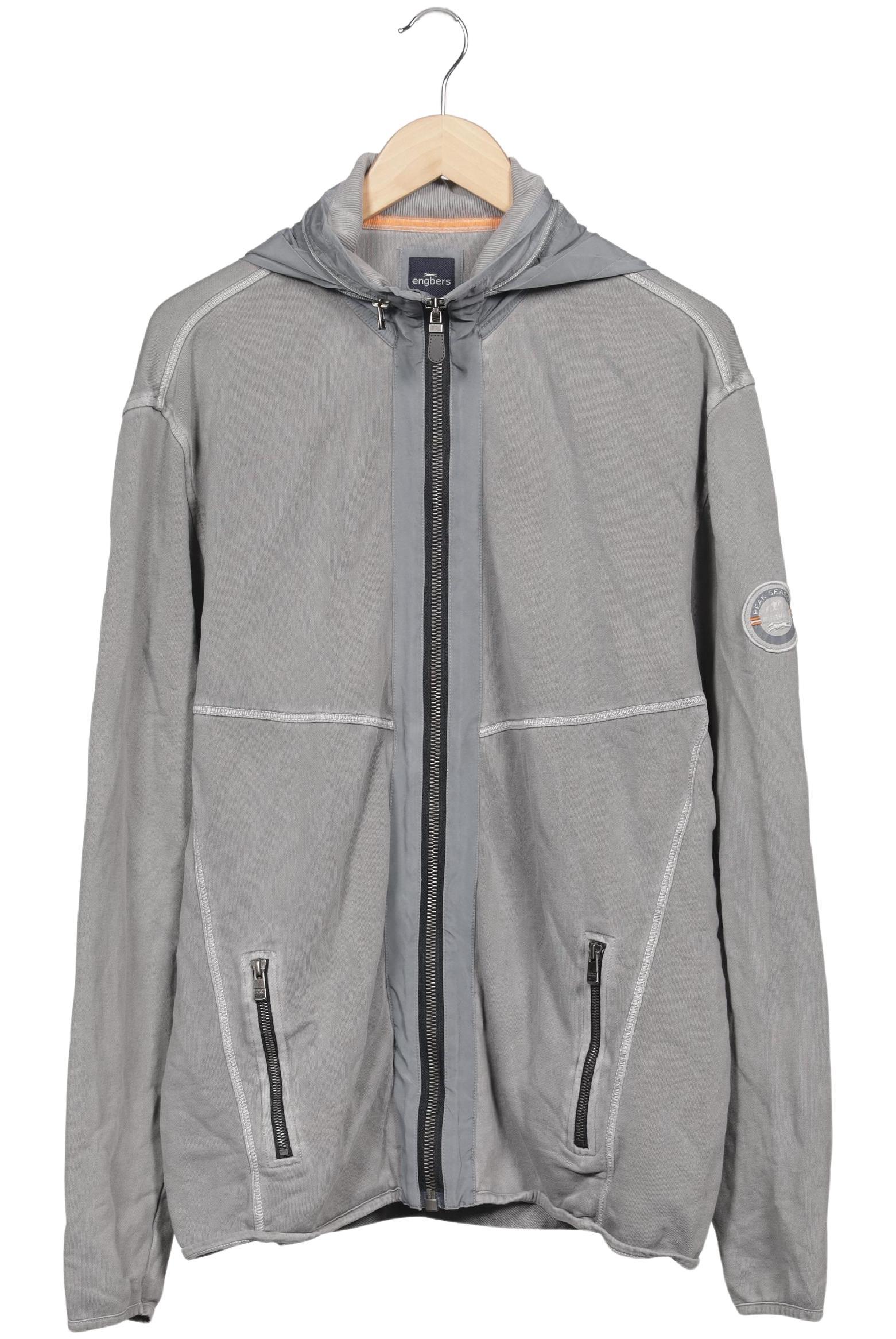 

engbers Herren Sweatshirt, grau, Gr. 56