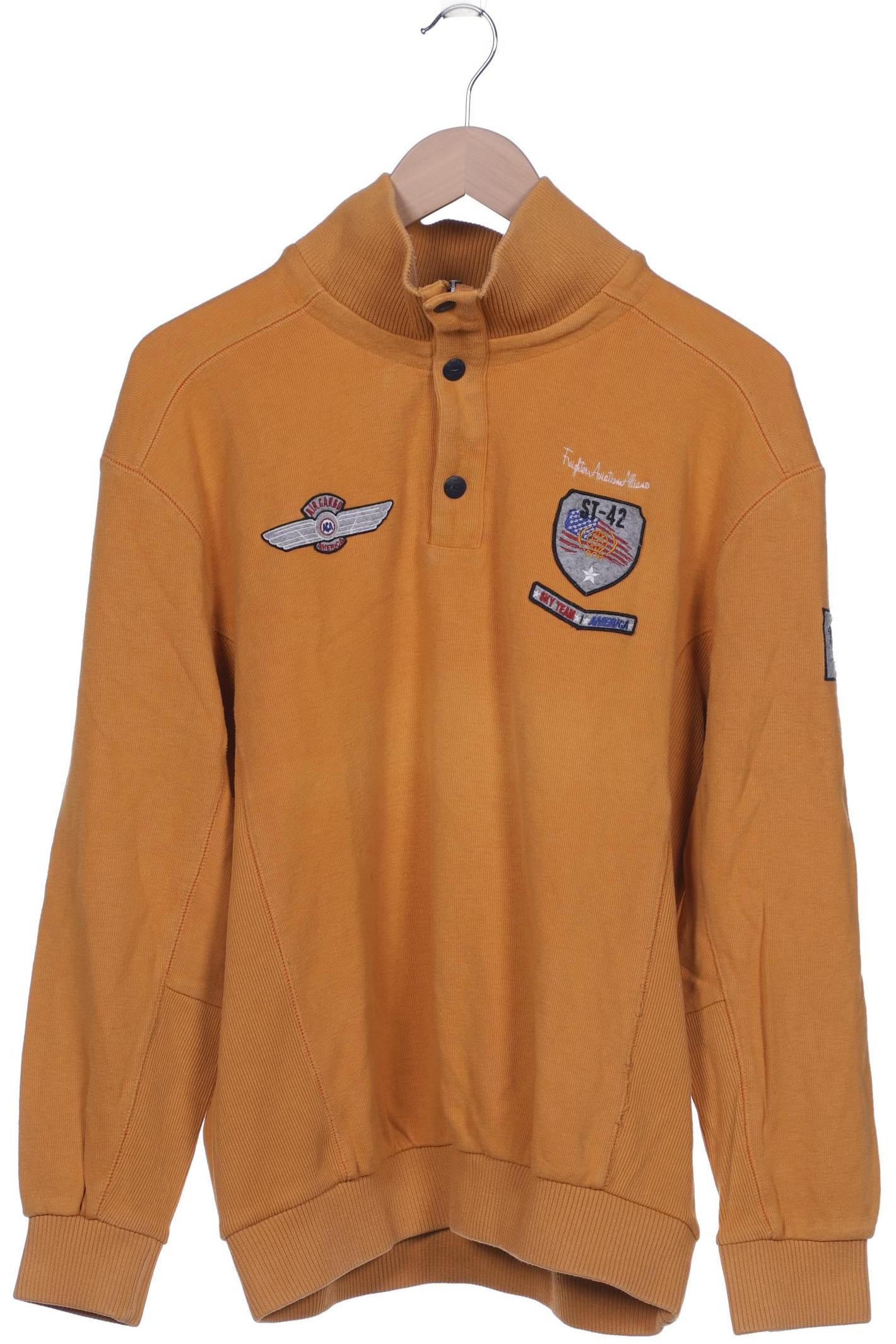 

engbers Herren Sweatshirt, orange, Gr. 54