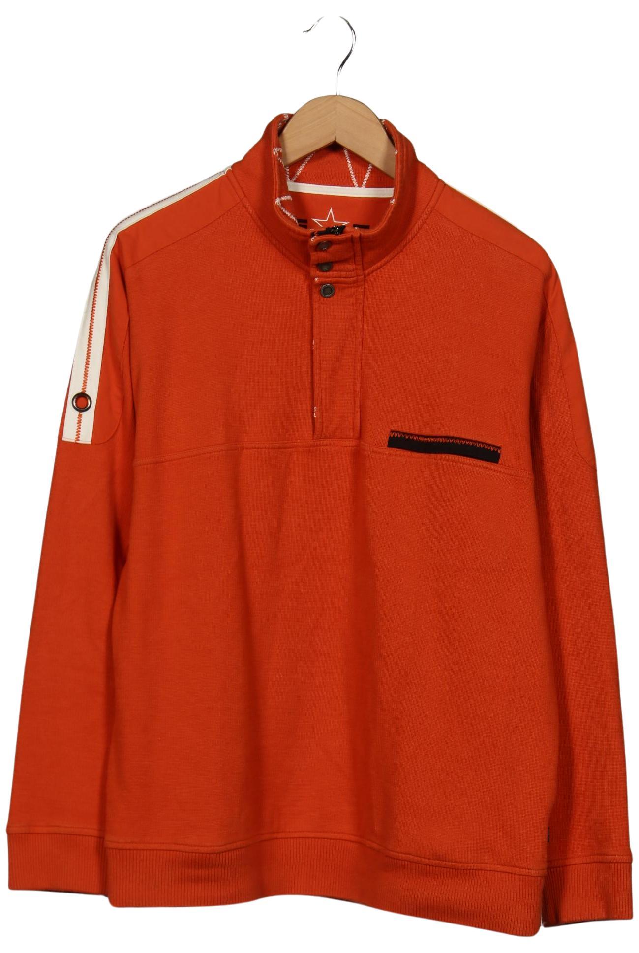 

engbers Herren Sweatshirt, orange, Gr. 54