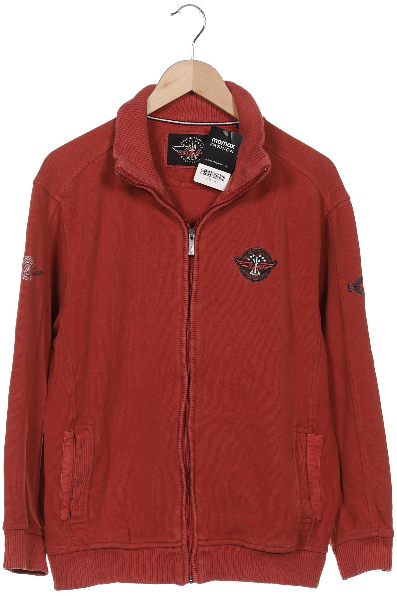 

engbers Herren Sweatshirt, rot, Gr. 54