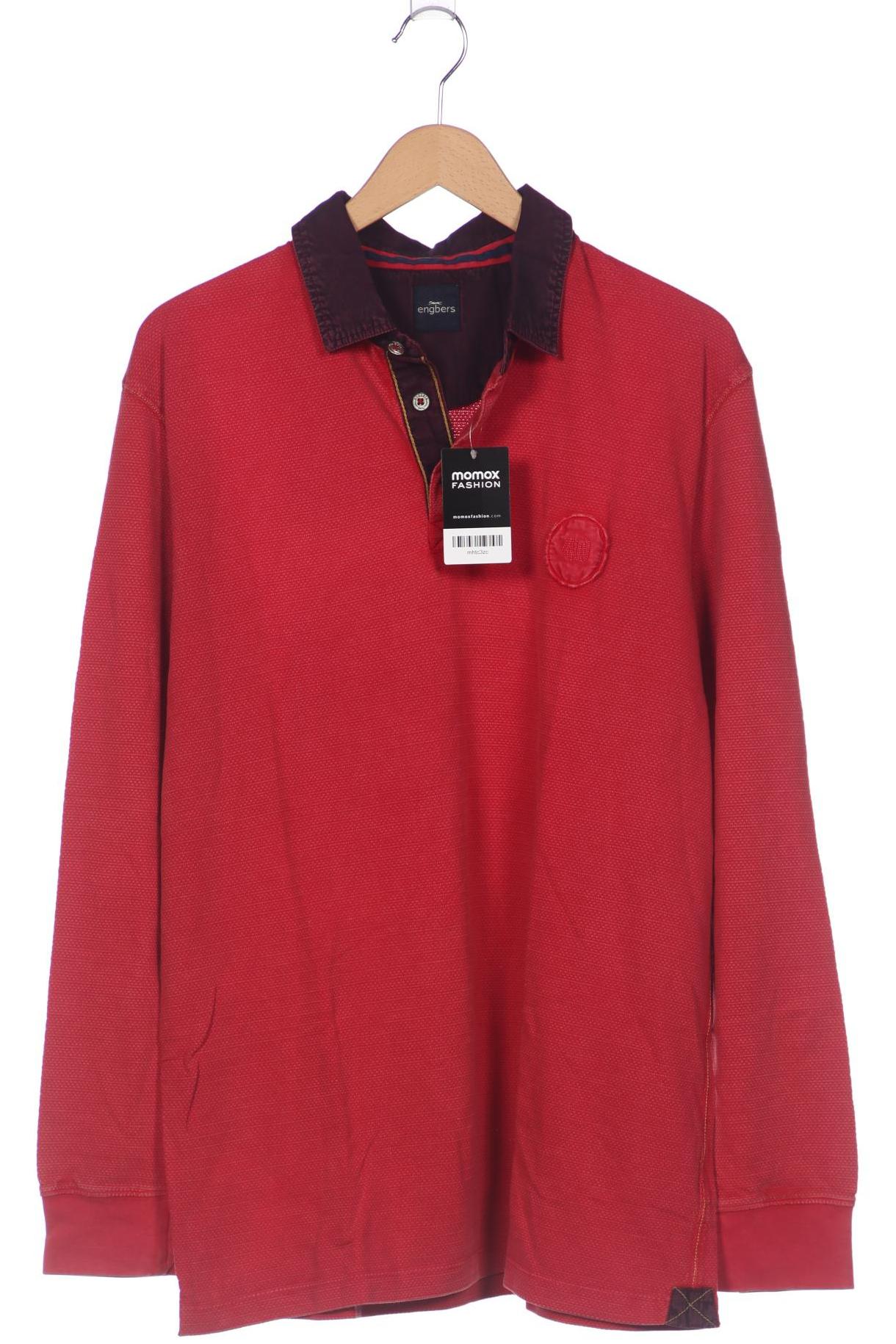 

engbers Herren Sweatshirt, rot, Gr. 54
