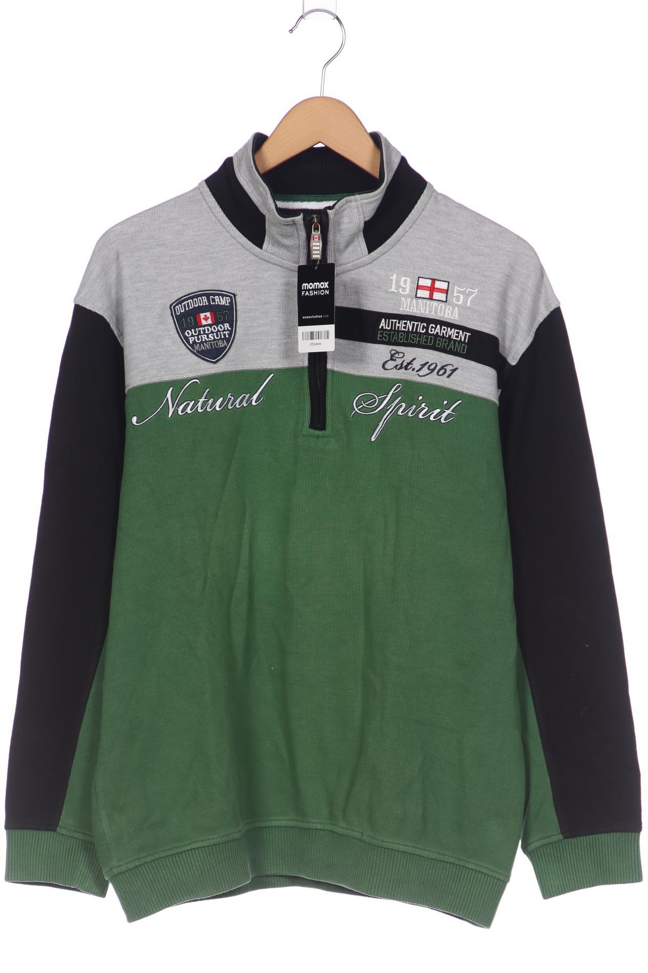 

engbers Herren Sweatshirt, grün, Gr. 54