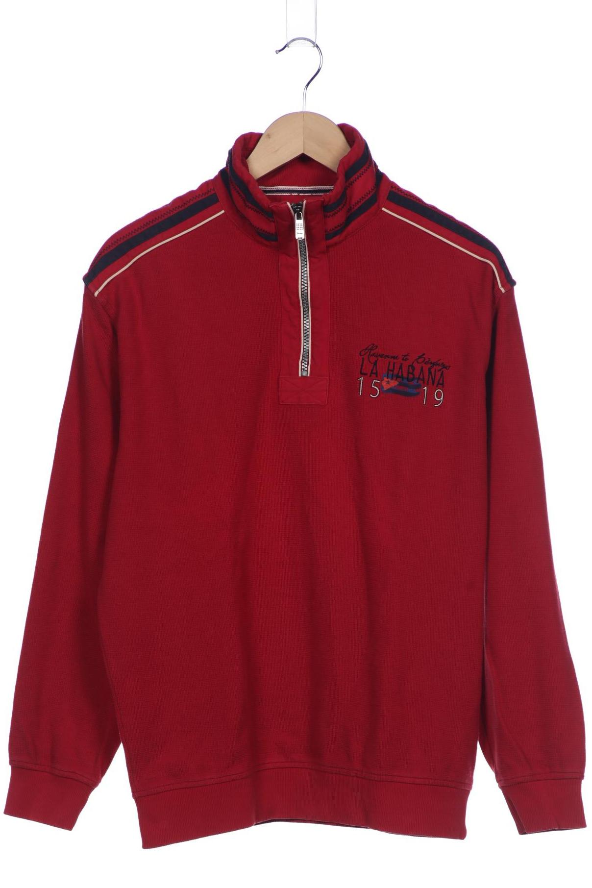 

engbers Herren Sweatshirt, rot, Gr. 52