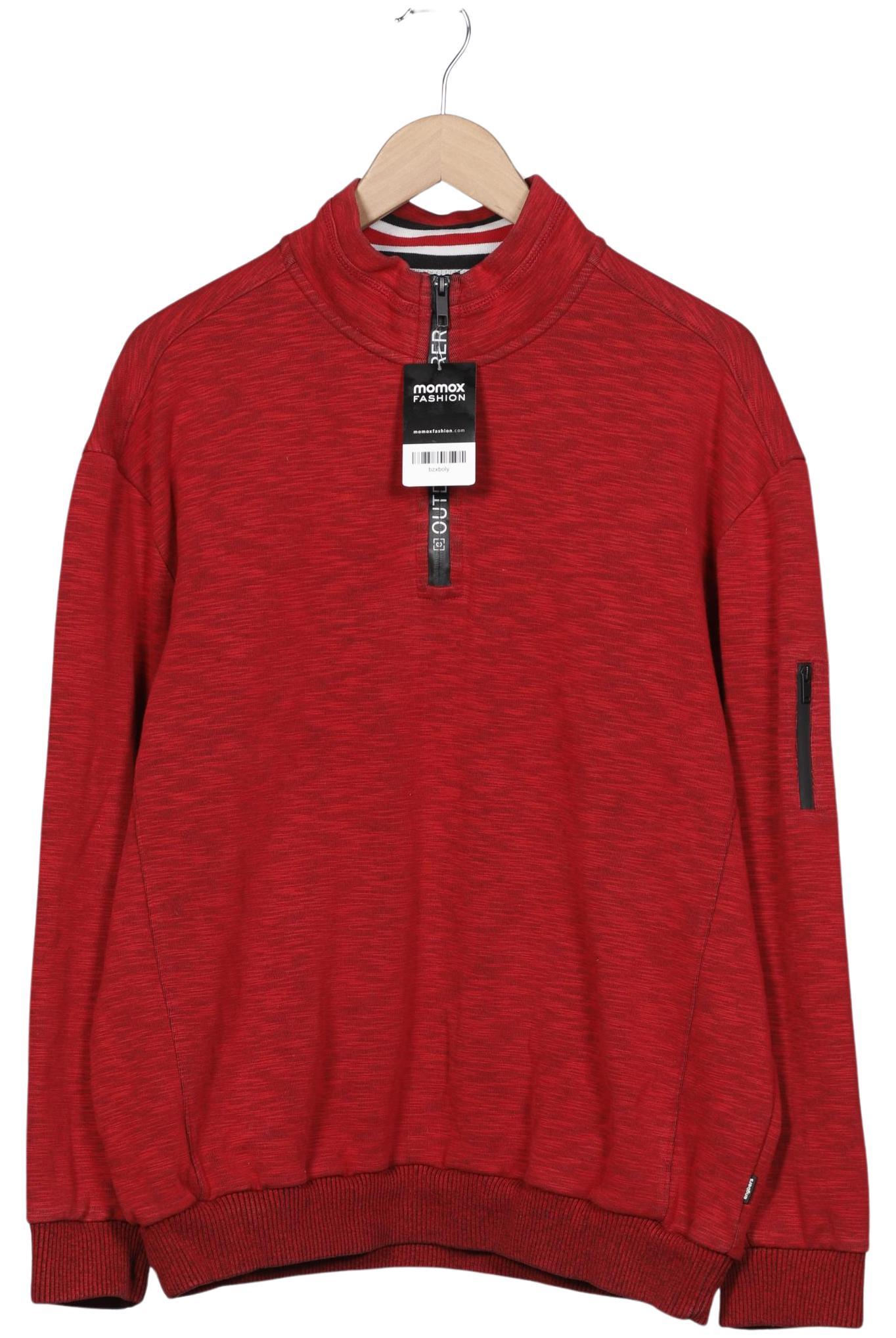 

engbers Herren Sweatshirt, rot, Gr. 56