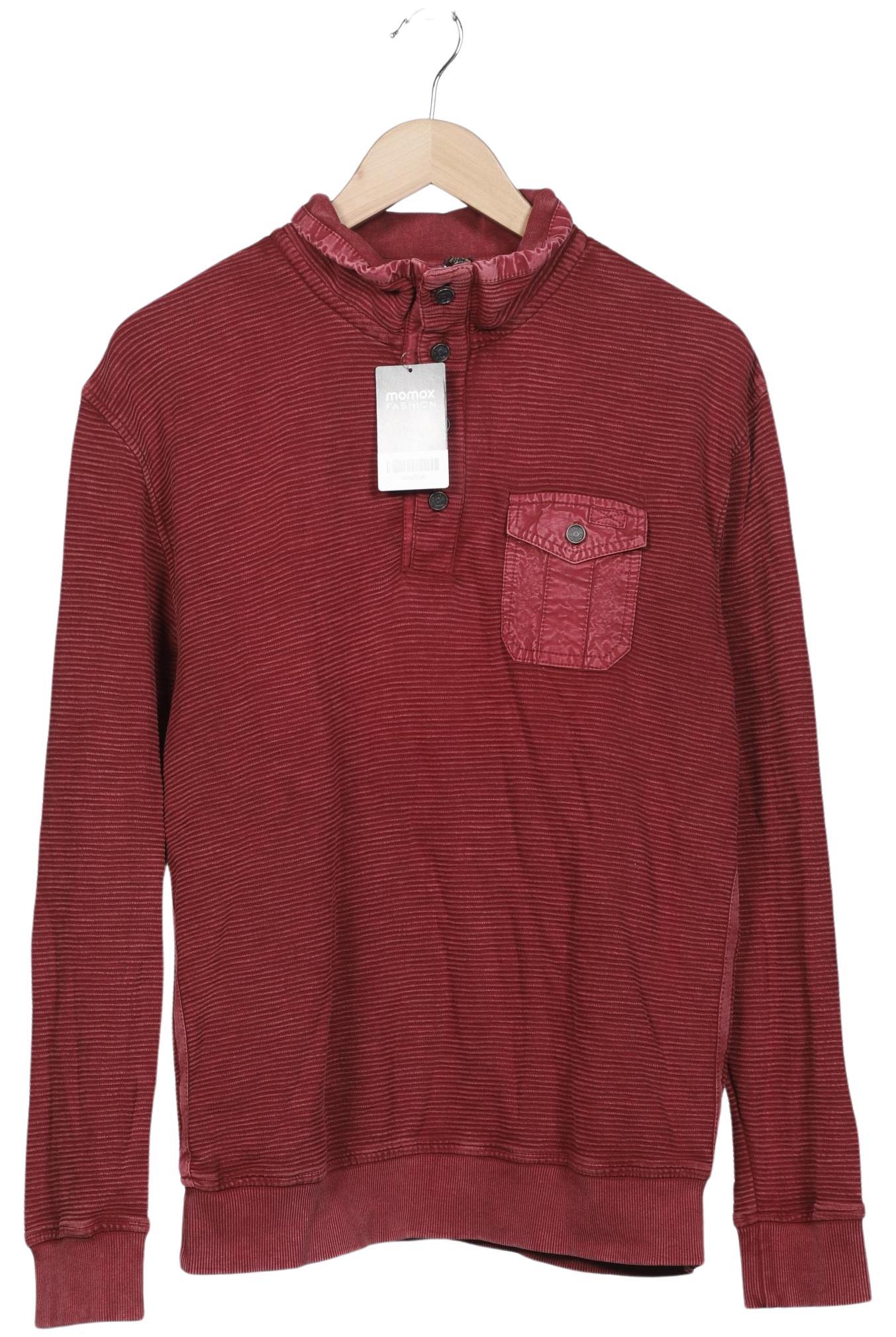 

engbers Herren Sweatshirt, rot, Gr. 48