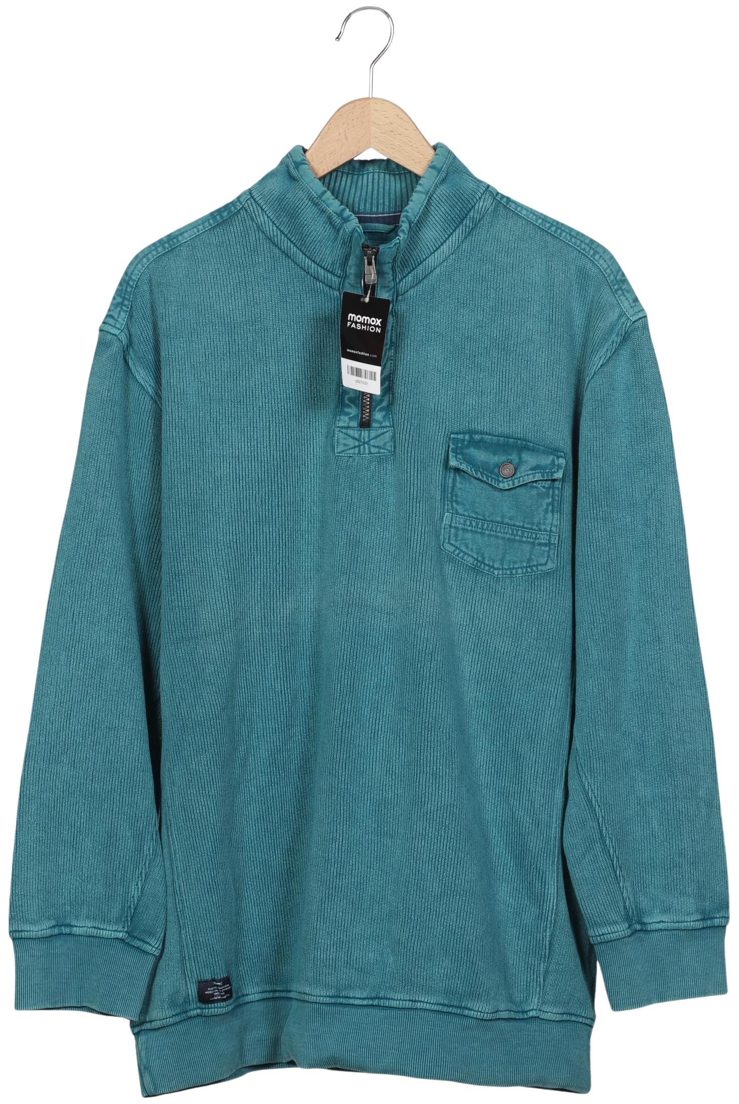 

engbers Herren Sweatshirt, türkis, Gr. 56