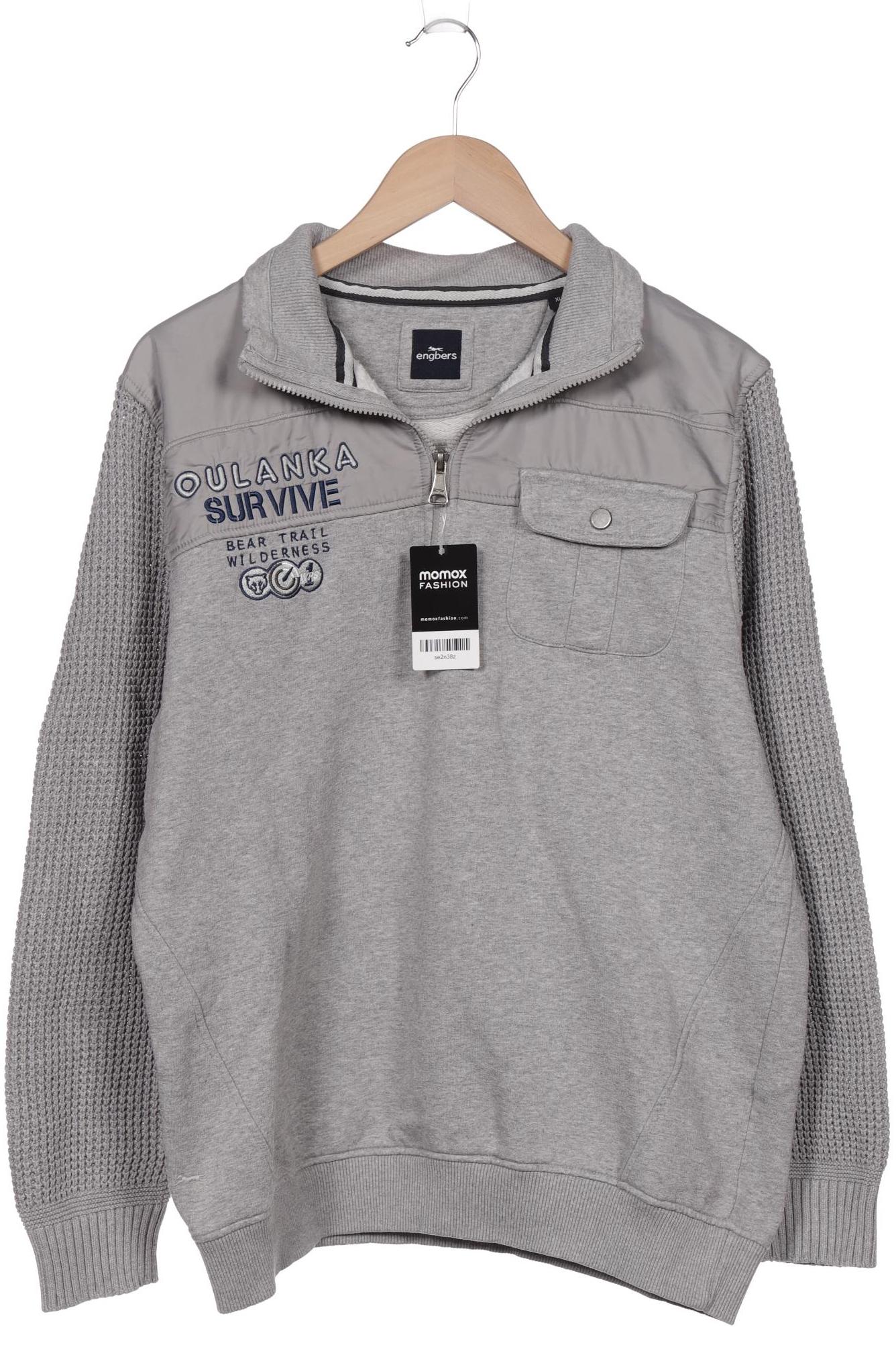 

engbers Herren Sweatshirt, grau