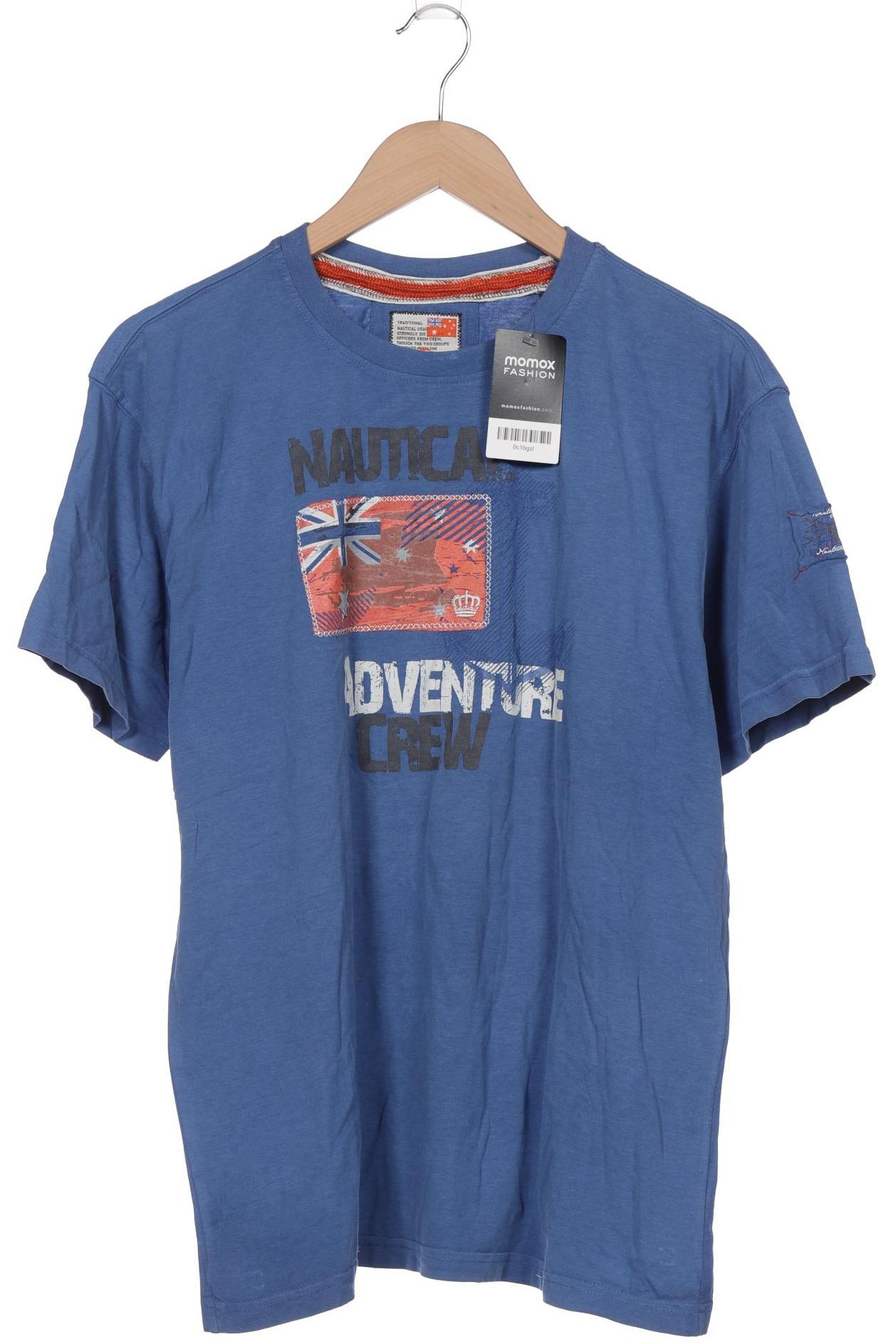 

engbers Herren T-Shirt, blau, Gr. 48