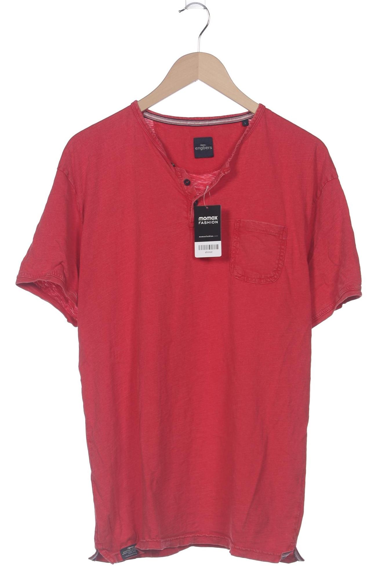 

engbers Herren T-Shirt, rot, Gr. 52