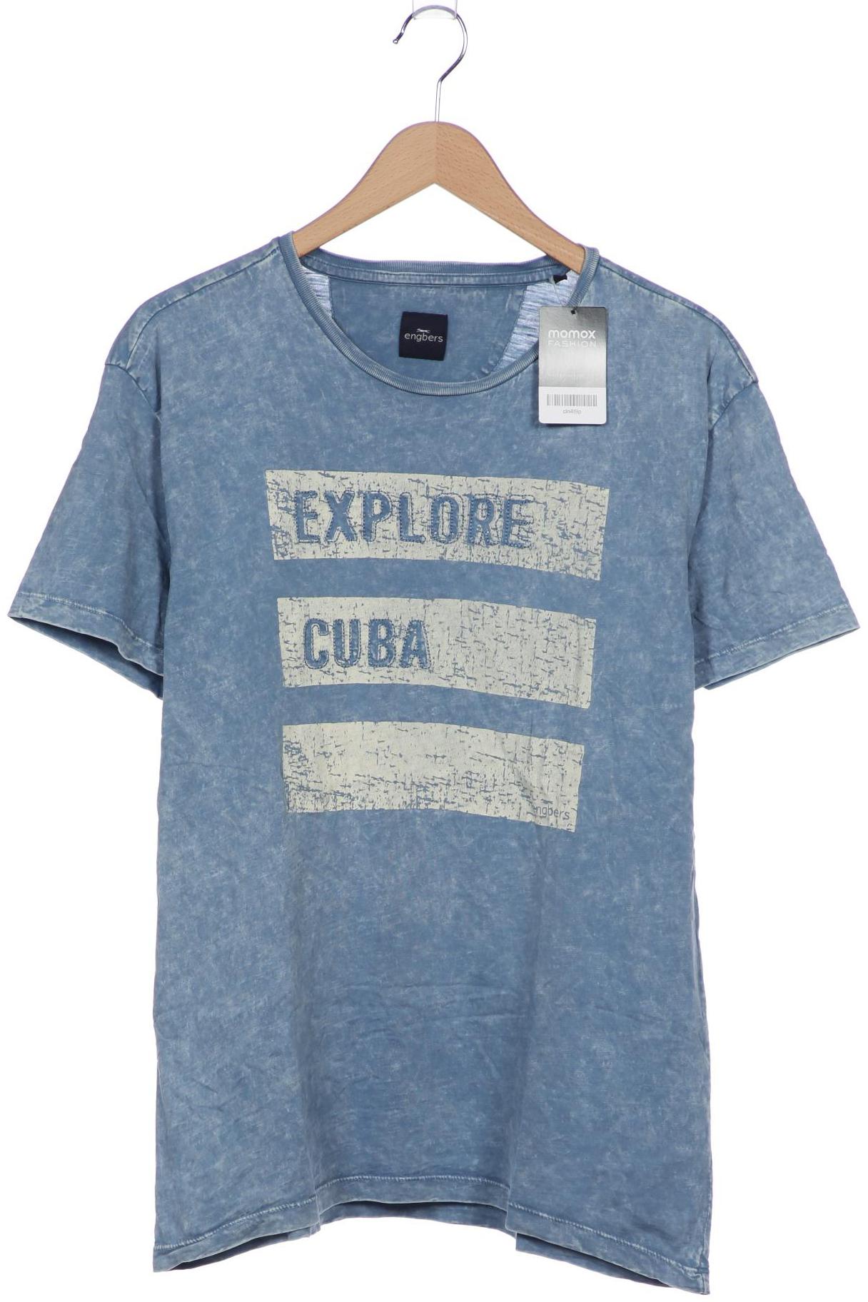 

engbers Herren T-Shirt, blau, Gr. 48