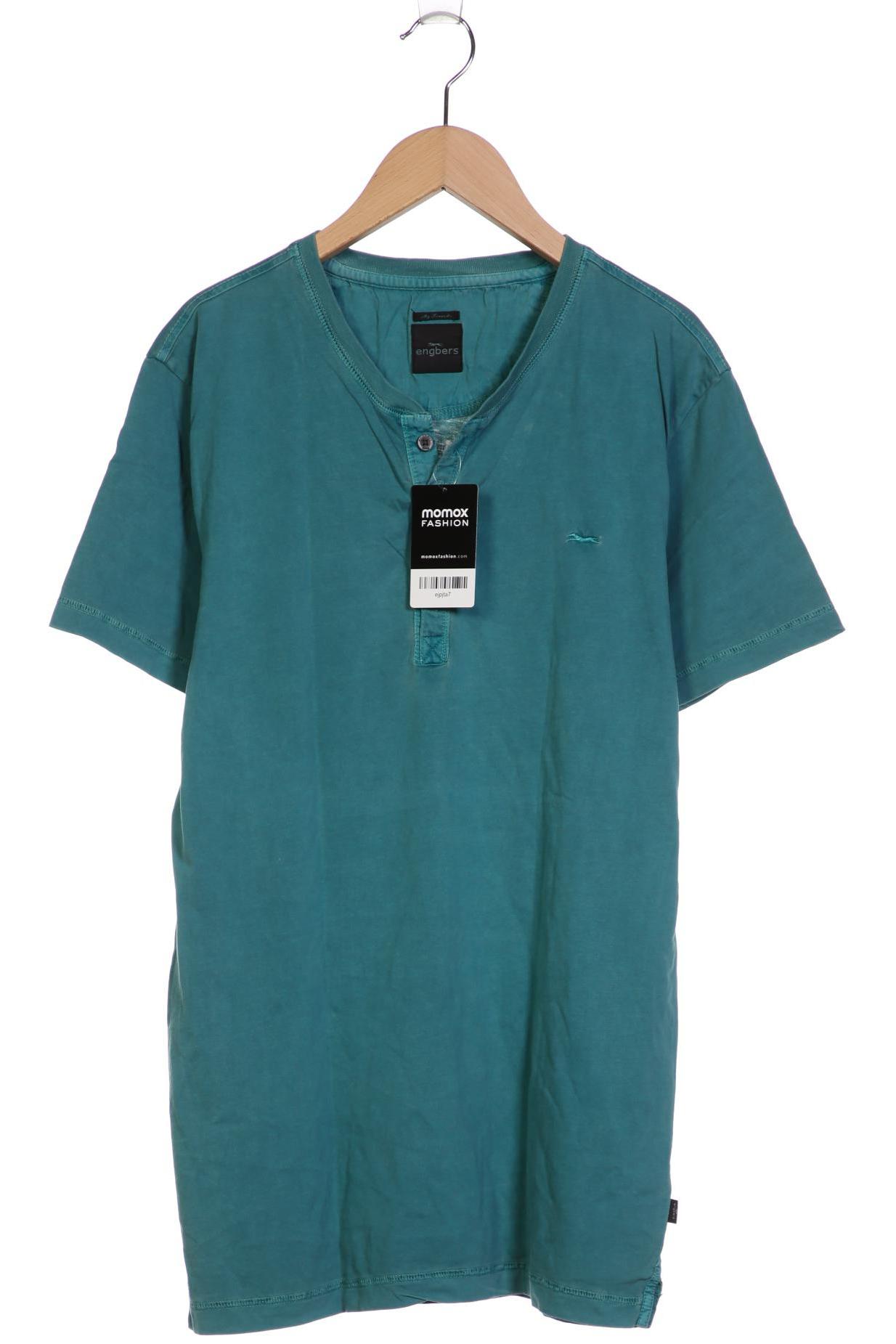 

engbers Herren T-Shirt, türkis, Gr. 52