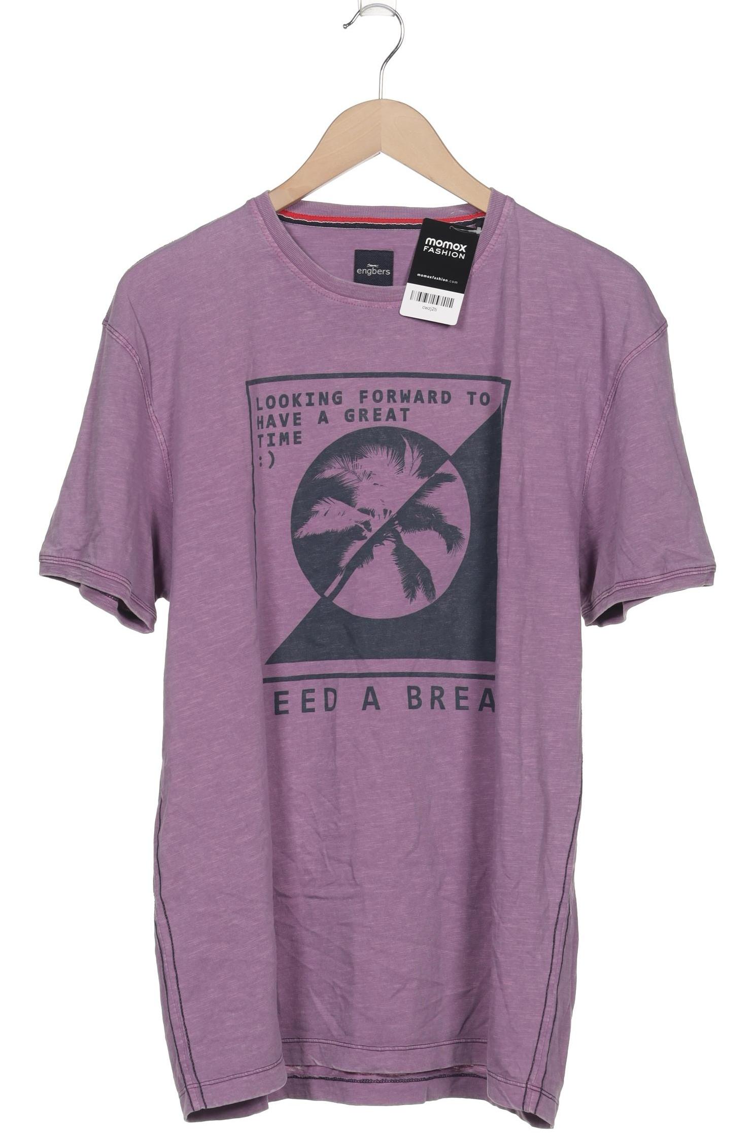 

engbers Herren T-Shirt, flieder, Gr. 52