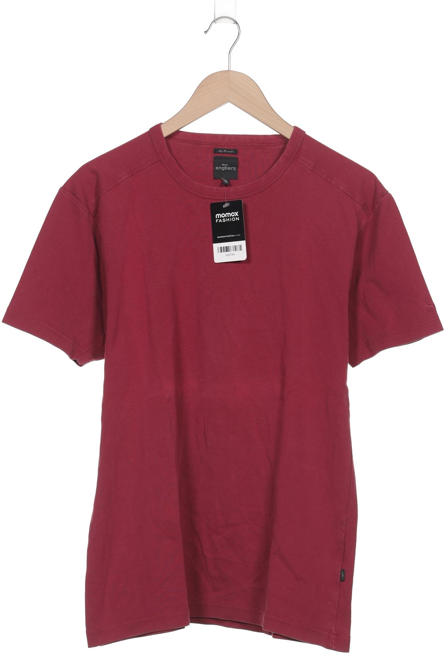 

engbers Herren T-Shirt, rot, Gr. 56