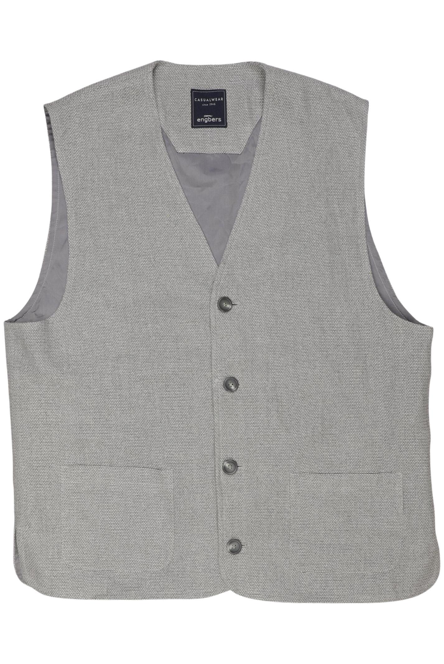 

engbers Herren Weste, grau, Gr. 52