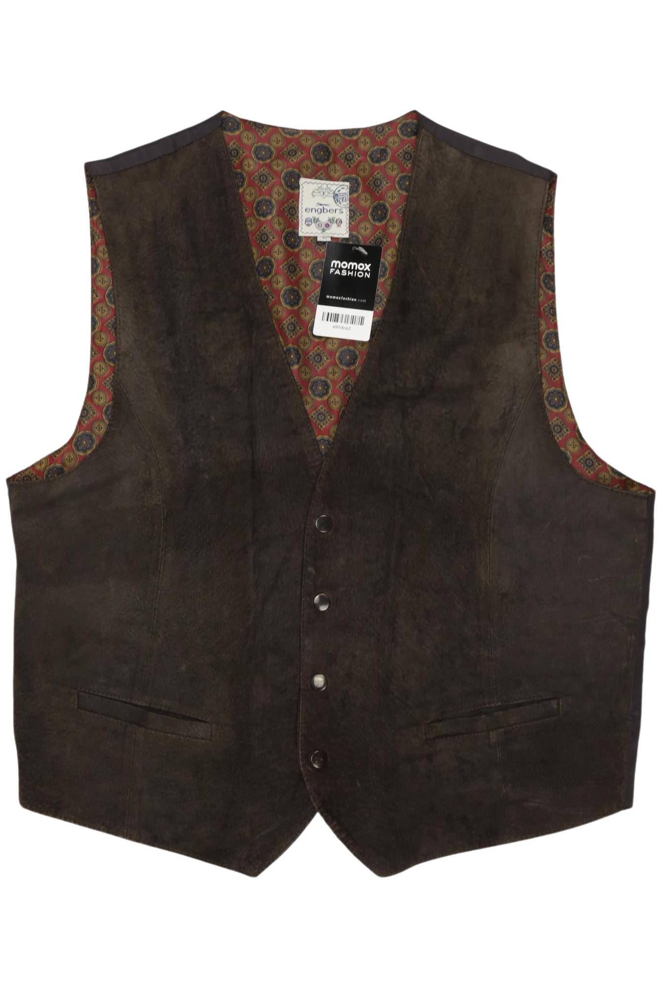 

engbers Herren Weste, braun, Gr. 52