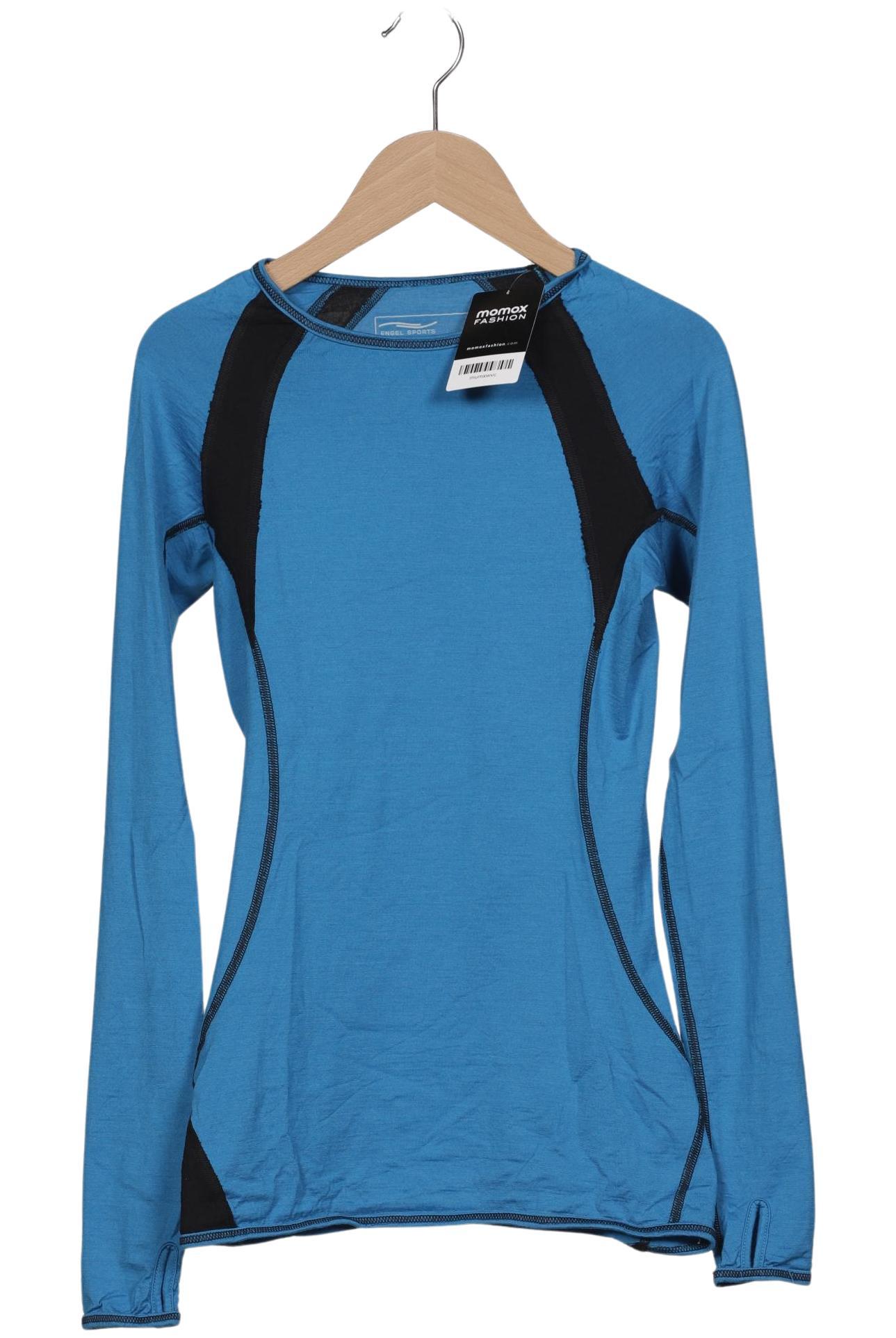 

Engel Damen Langarmshirt, blau, Gr. 36