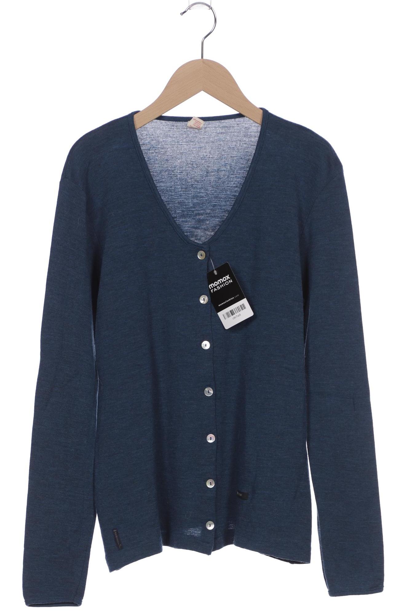

Engel Damen Strickjacke, blau, Gr. 46