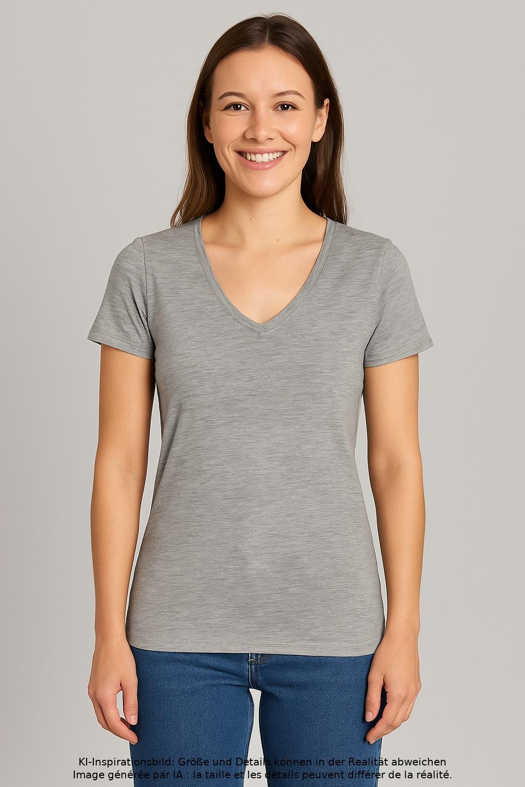 

Engel Damen T-Shirt, grau, Gr. 34