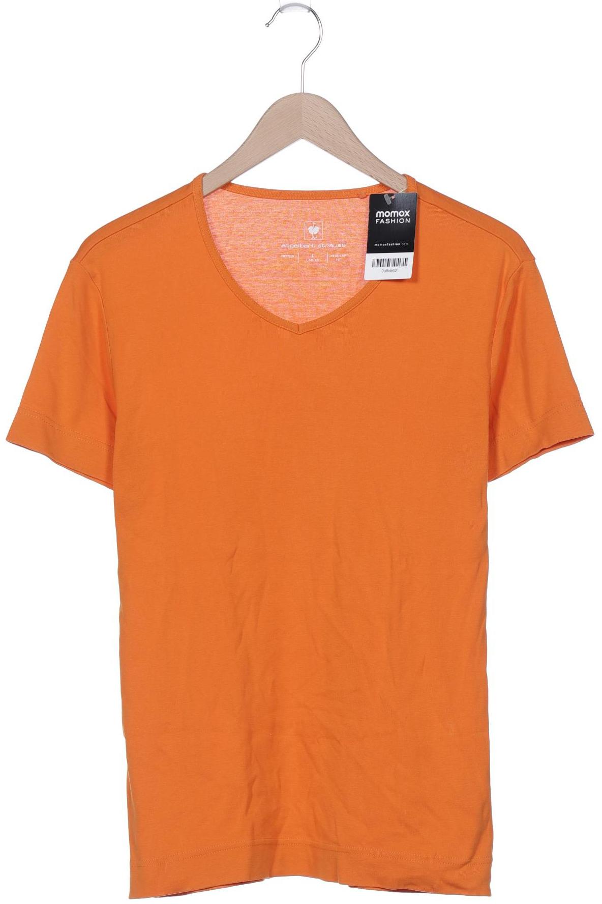 

engelbert strauss Damen T-Shirt, orange, Gr. 42