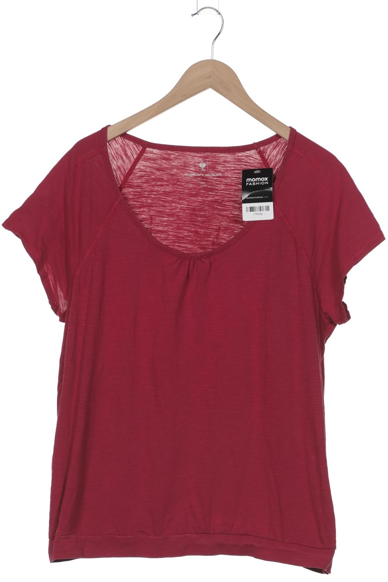 

engelbert strauss Damen T-Shirt, bordeaux, Gr. 46