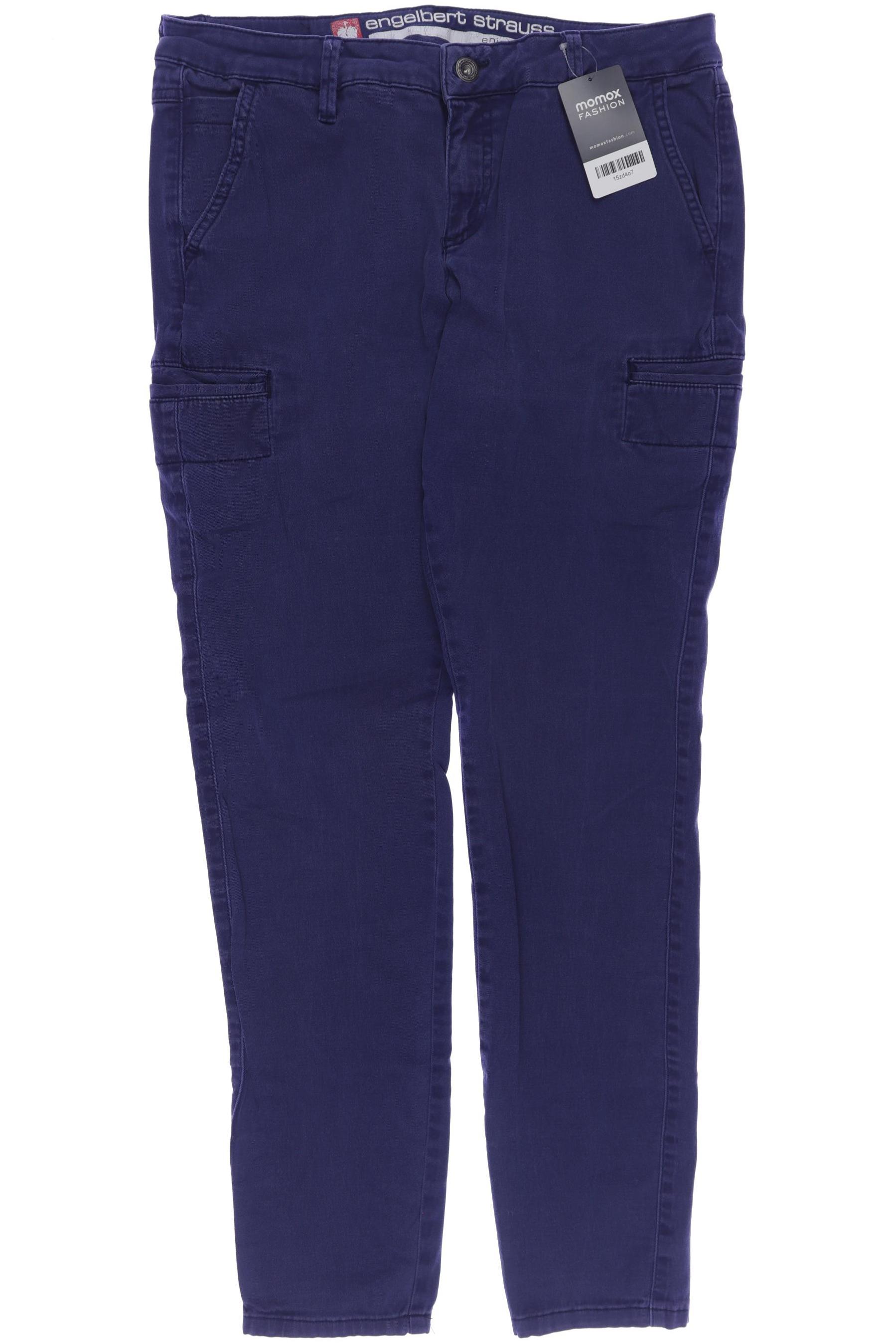 

engelbert strauss Damen Stoffhose, blau, Gr. 42